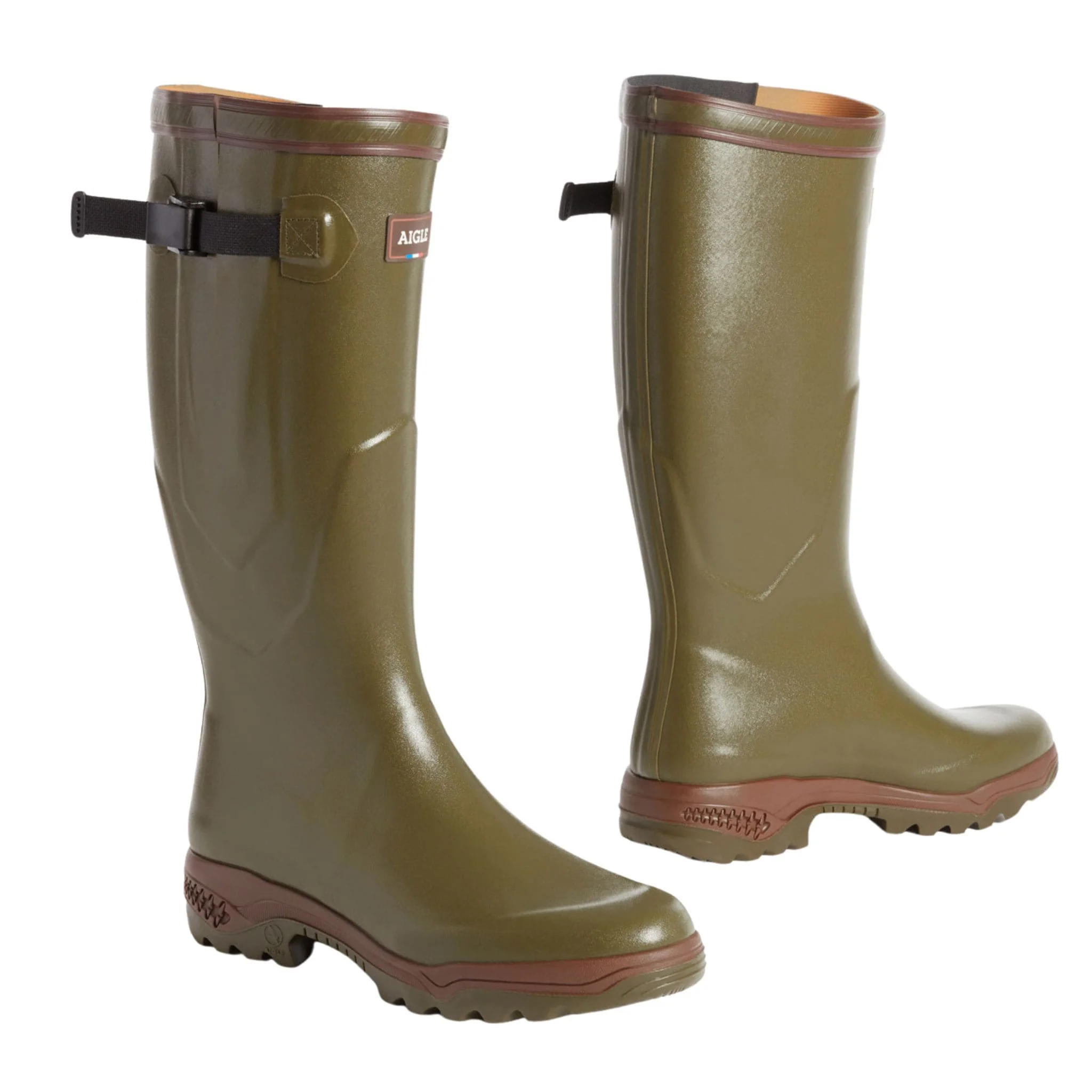 Aigle Parcours 2 Vario Wellies - Khaki - Image 3