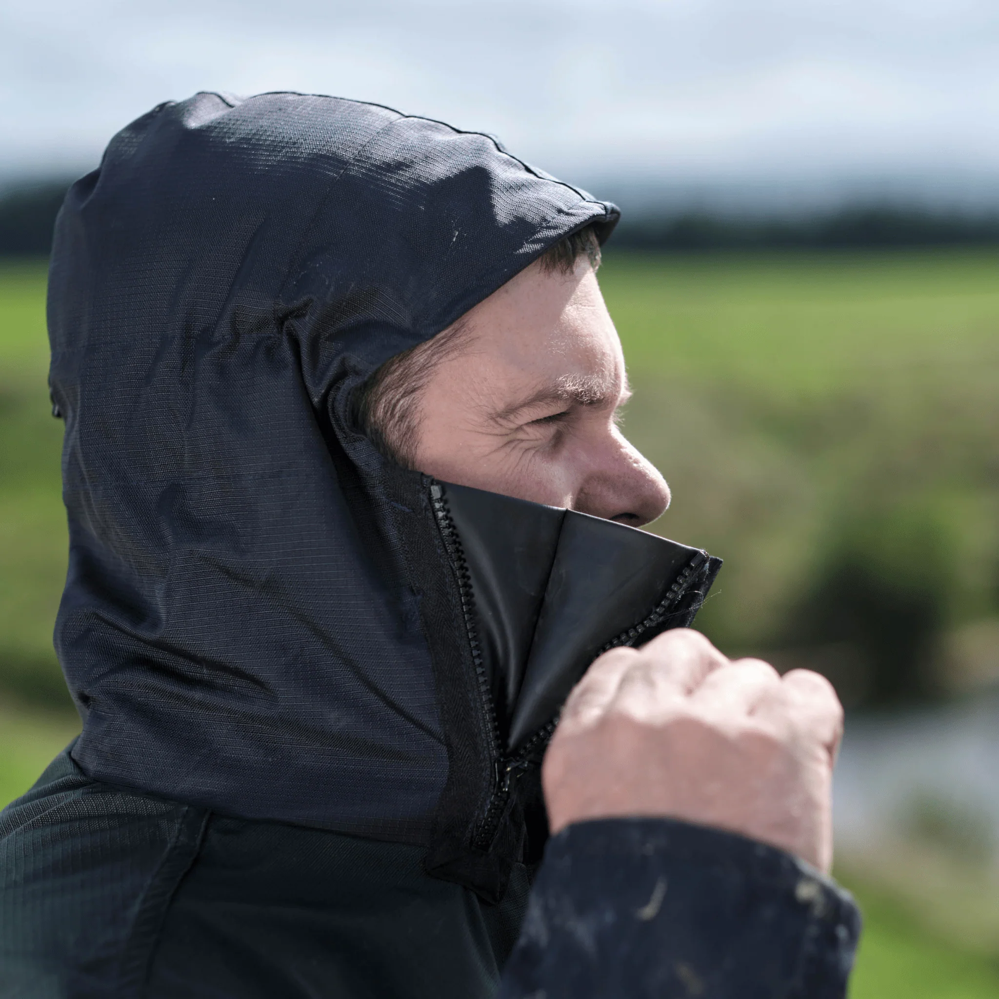 Betacraft ISO940 ECO Men's Parka - Black/Moss - Image 7