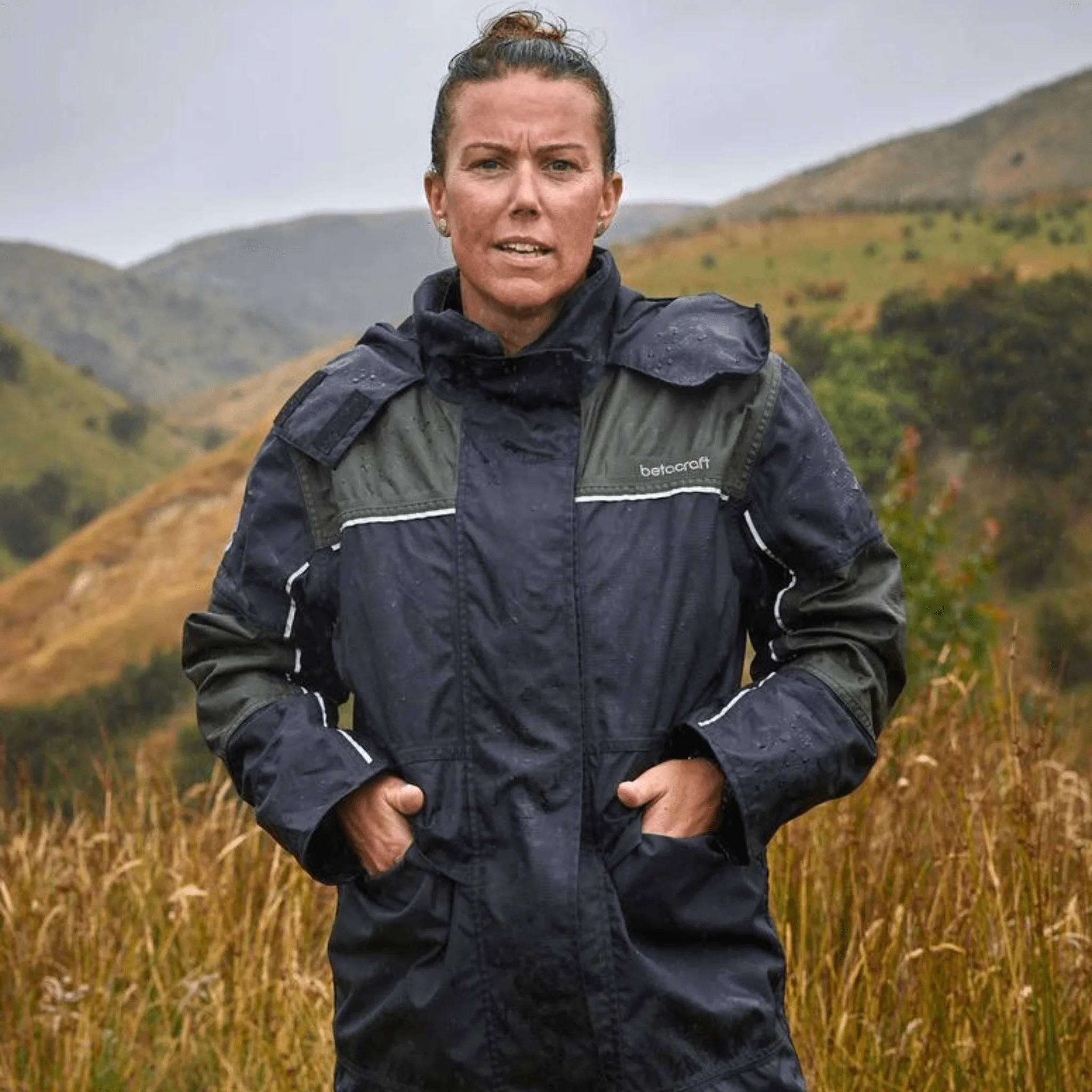 Betacraft ISO940 ECO Women's Parka - Black/Saddle - Image 2