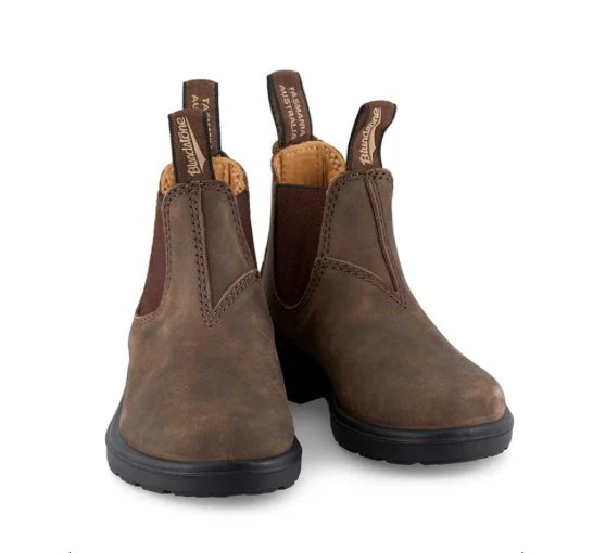 Blundstone 565 Kids Rustic Brown Boots - Image 3