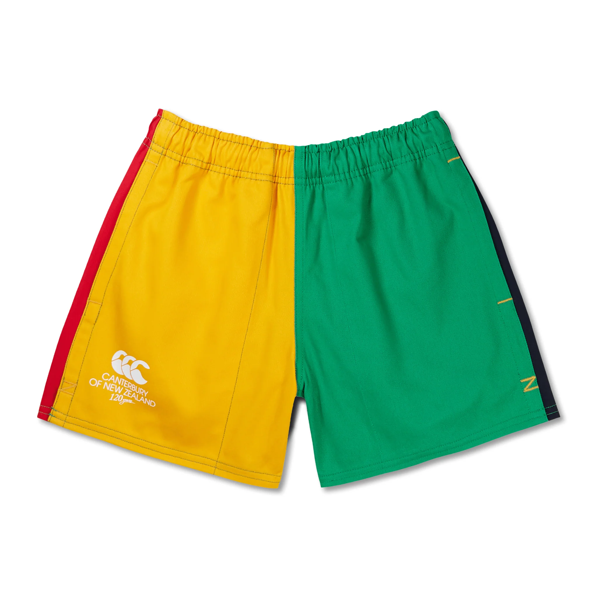 Canterbury Kids 120 Years Harlequin Shorts (Unisex) - AU Yellow - Image 5