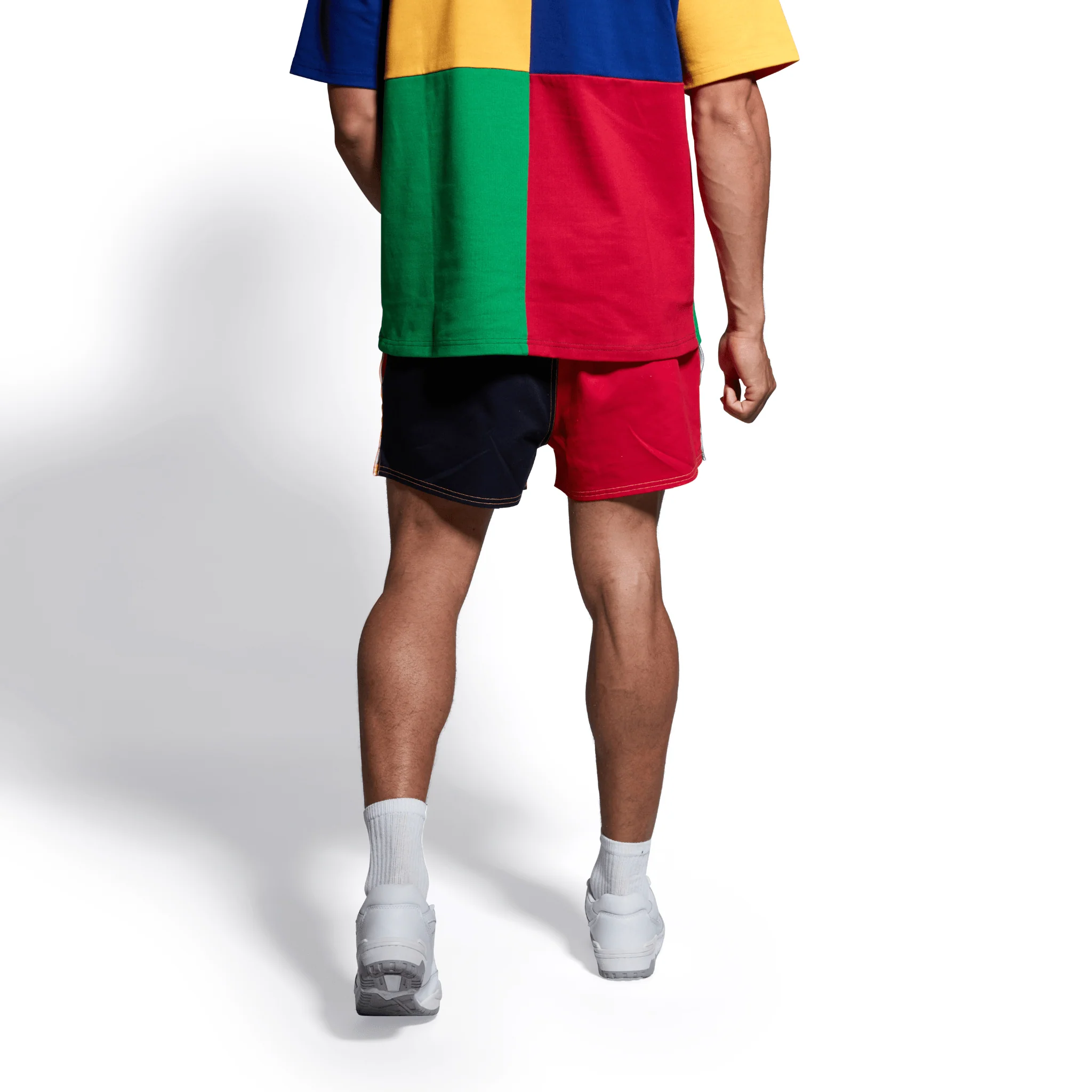Canterbury 120 Years Limited-Edition Harlequin Shorts (Unisex) - AU Emerald - Image 5