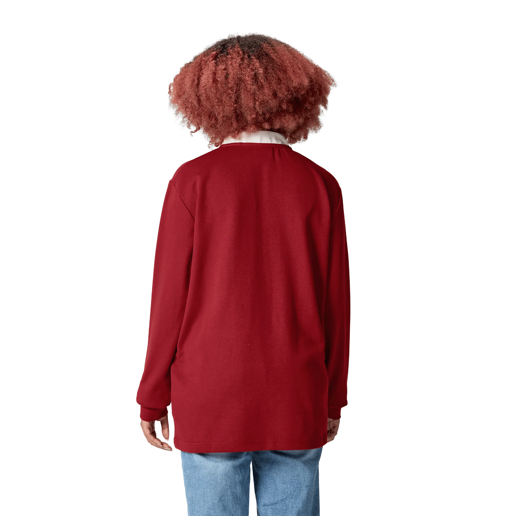 Canterbury British & Irish Lions Long Sleeve Classic Rugby Jersey (Unisex) - Red Dahlia - Image 6