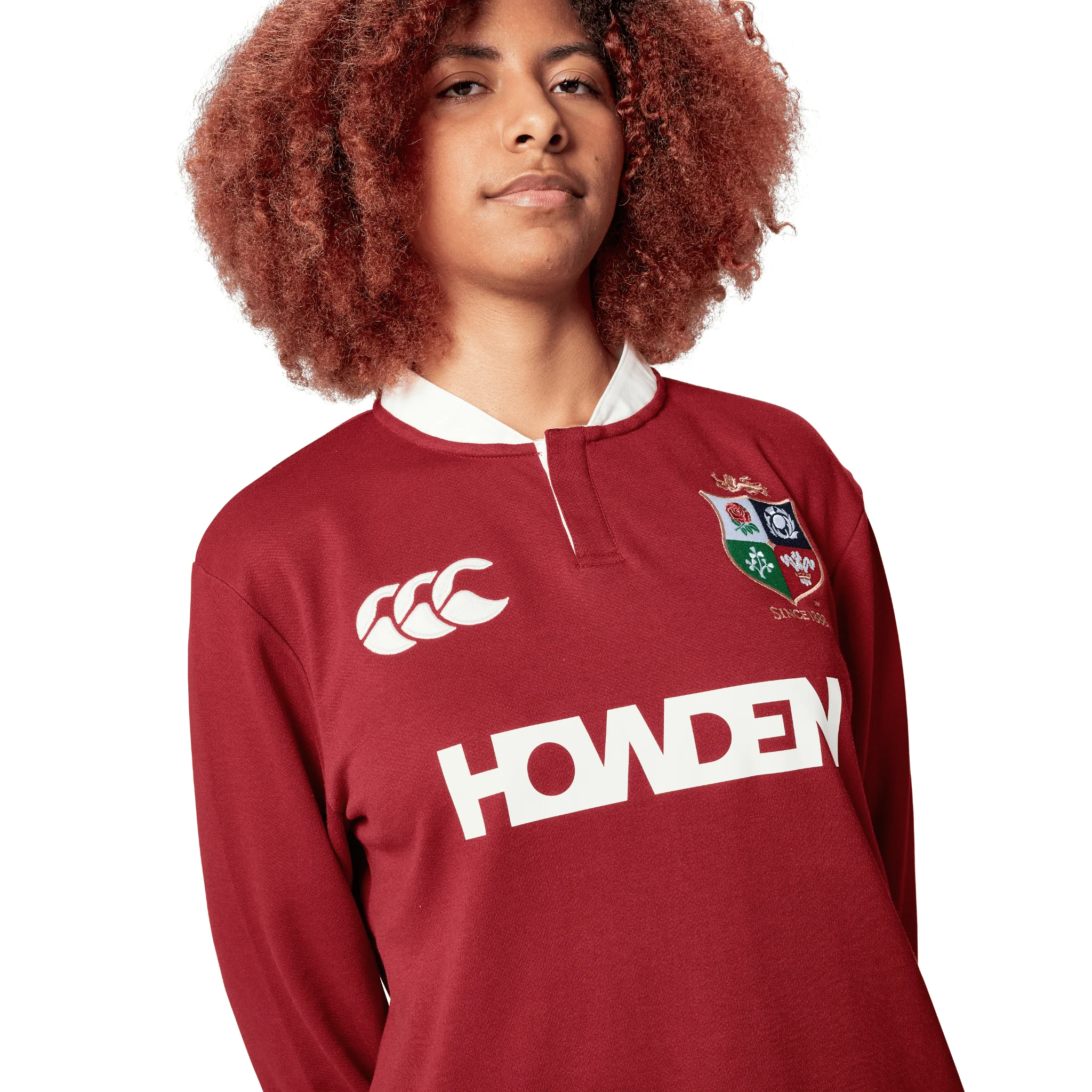 Canterbury British & Irish Lions Long Sleeve Classic Rugby Jersey (Unisex) - Red Dahlia - Image 7