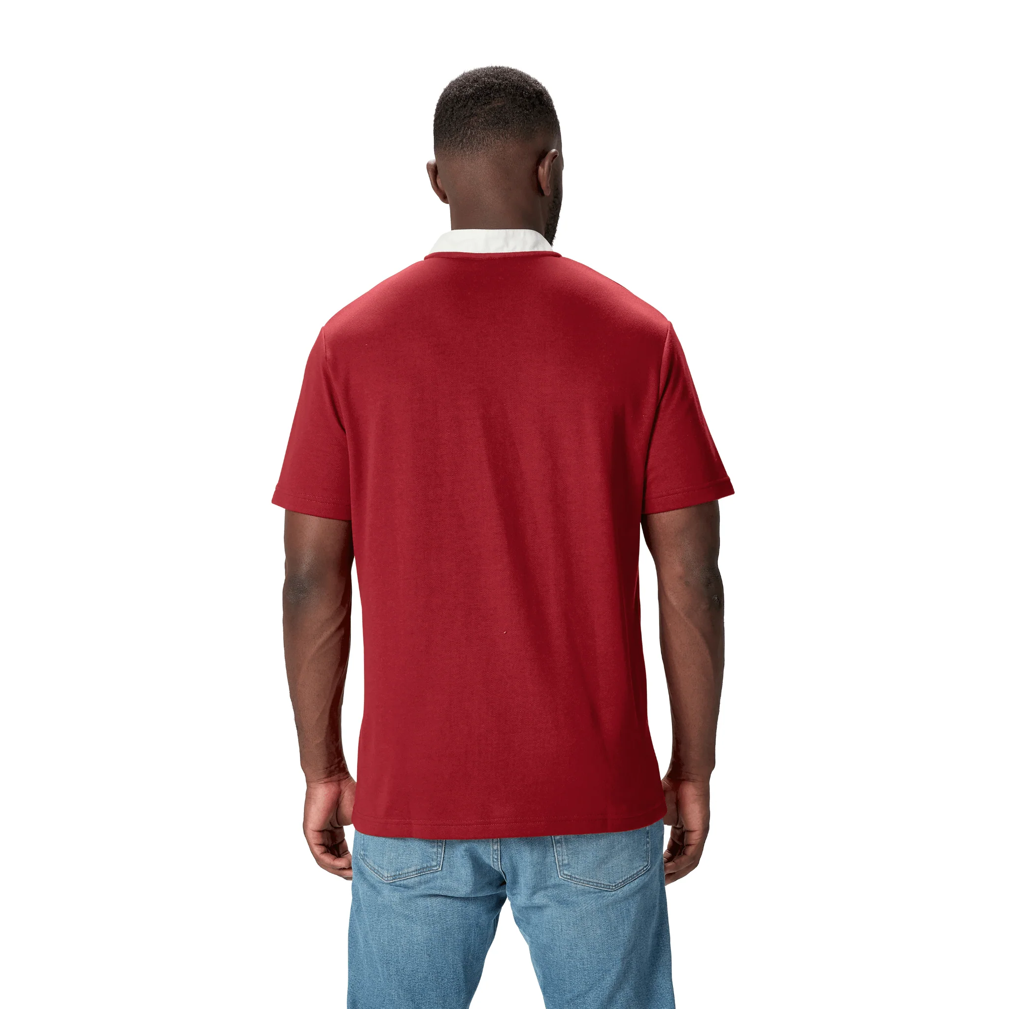Canterbury British & Irish Lions Short Sleeve Classic Rugby Jersey (Unisex) - Red Dahlia - Image 6