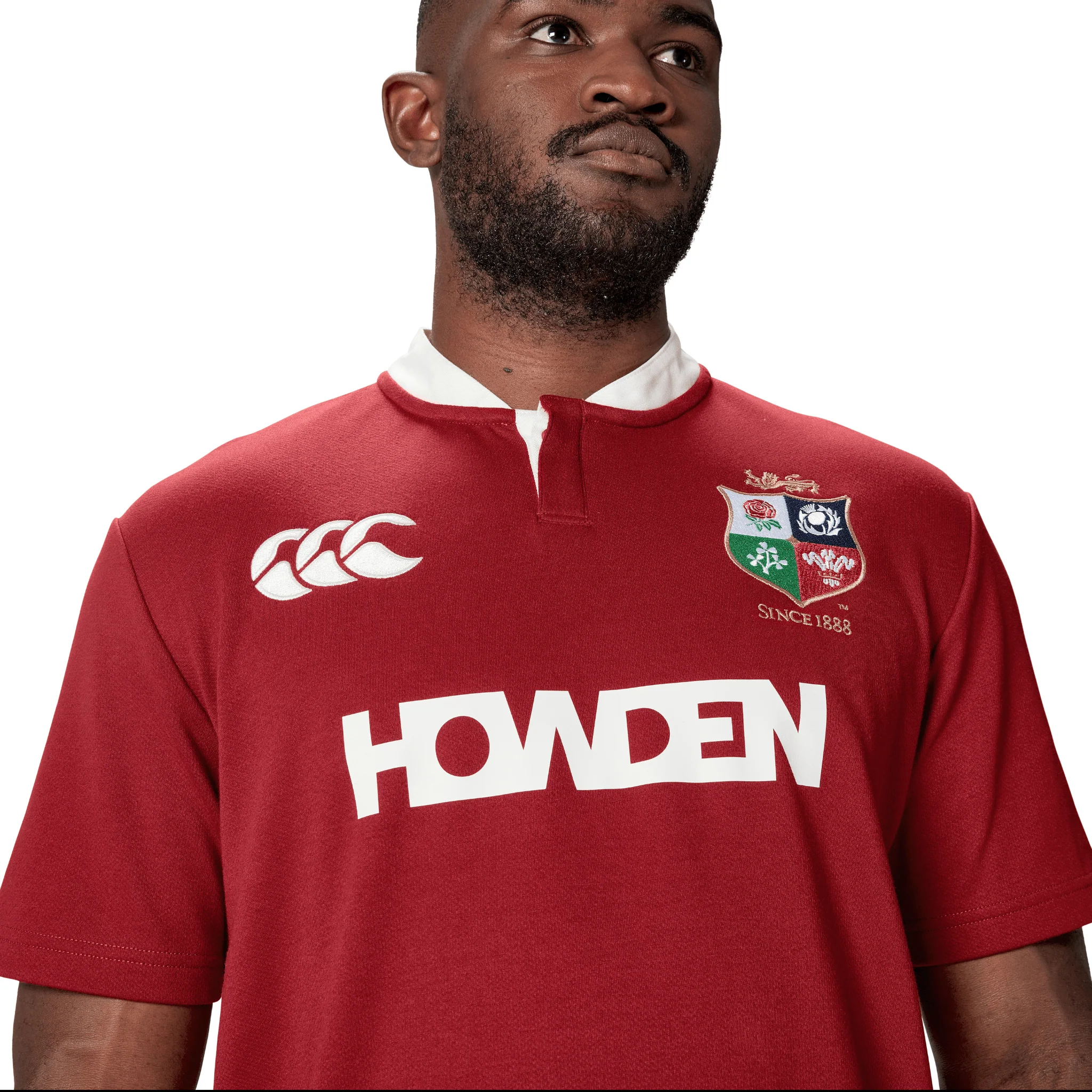 Canterbury British & Irish Lions Short Sleeve Classic Rugby Jersey (Unisex) - Red Dahlia - Image 7