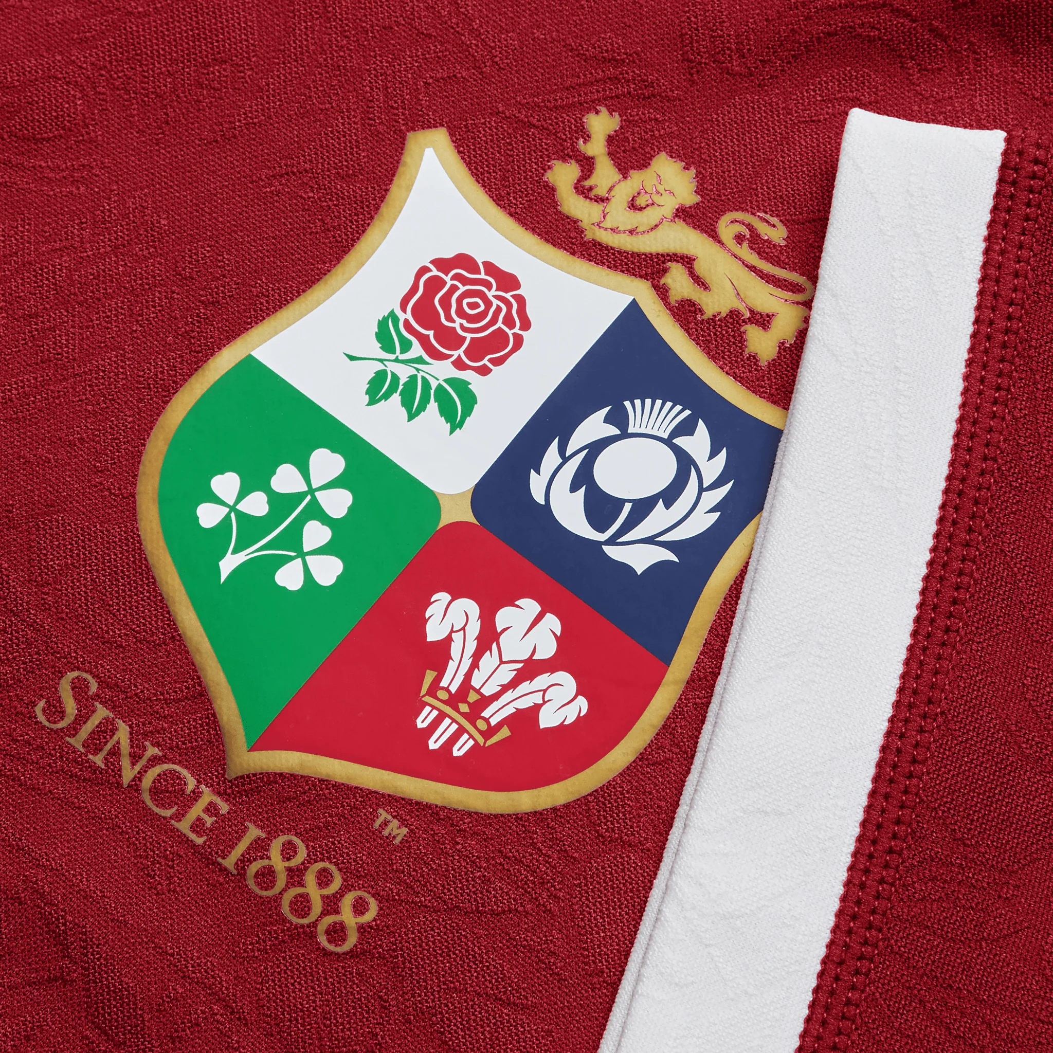 Canterbury British & Irish Lions Replica Rugby Jersey (Unisex) - Red Dahlia - Image 13