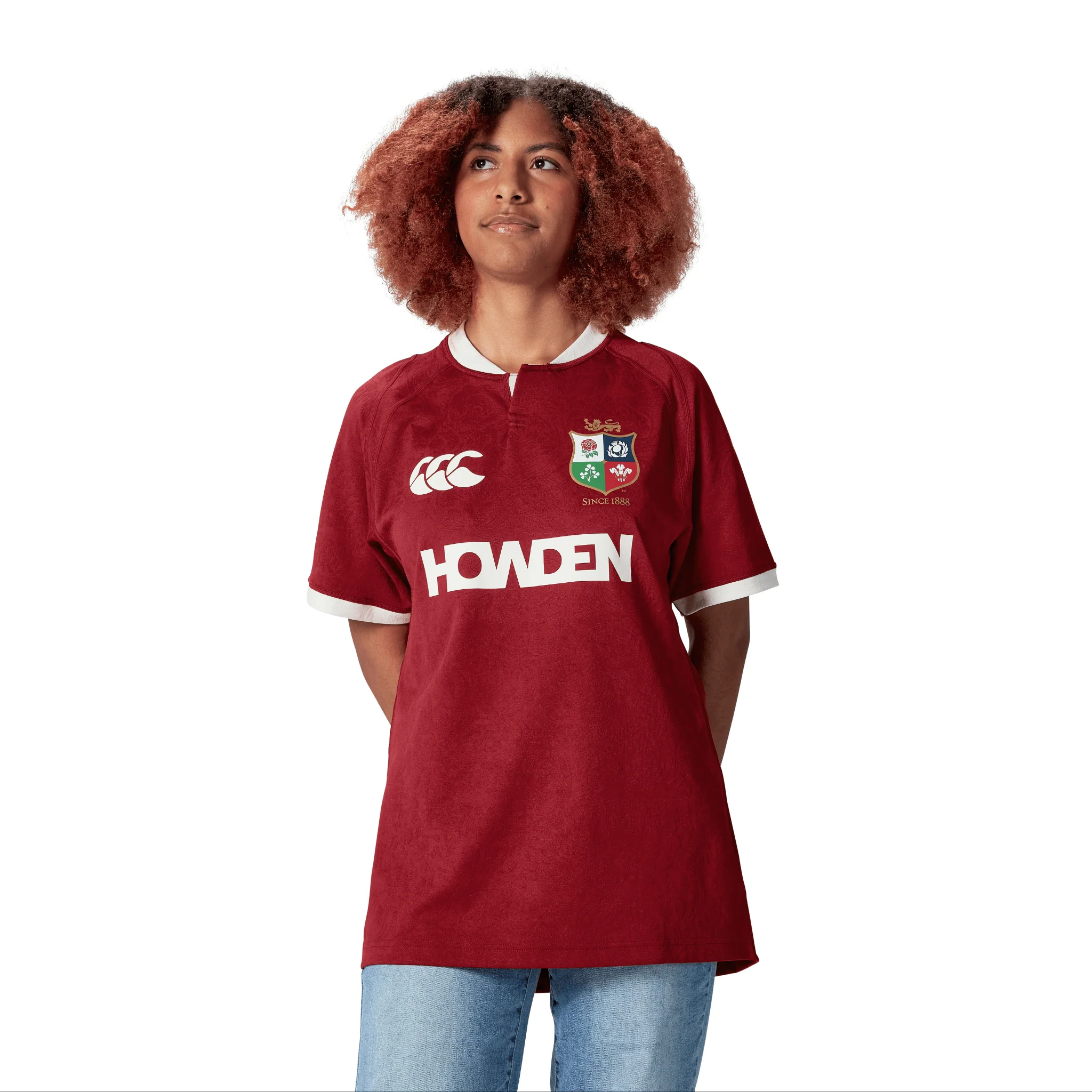 Canterbury British & Irish Lions Replica Rugby Jersey (Unisex) - Red Dahlia - Image 4