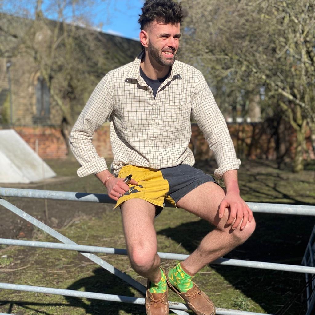Canterbury Harlequin Shorts (Unisex) - Gold/Black - Image 16