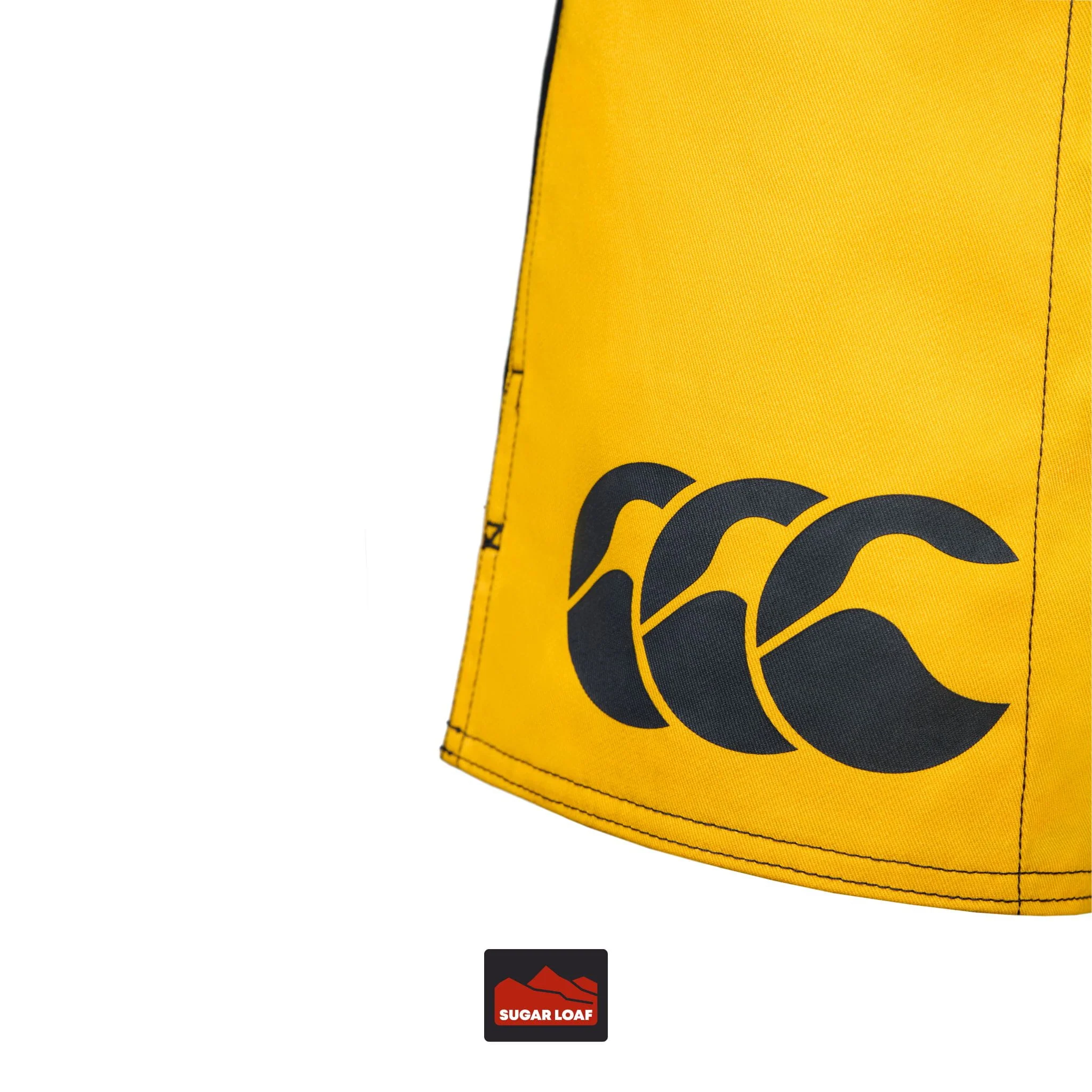 Canterbury Harlequin Shorts (Unisex) - Gold/Black - Image 4