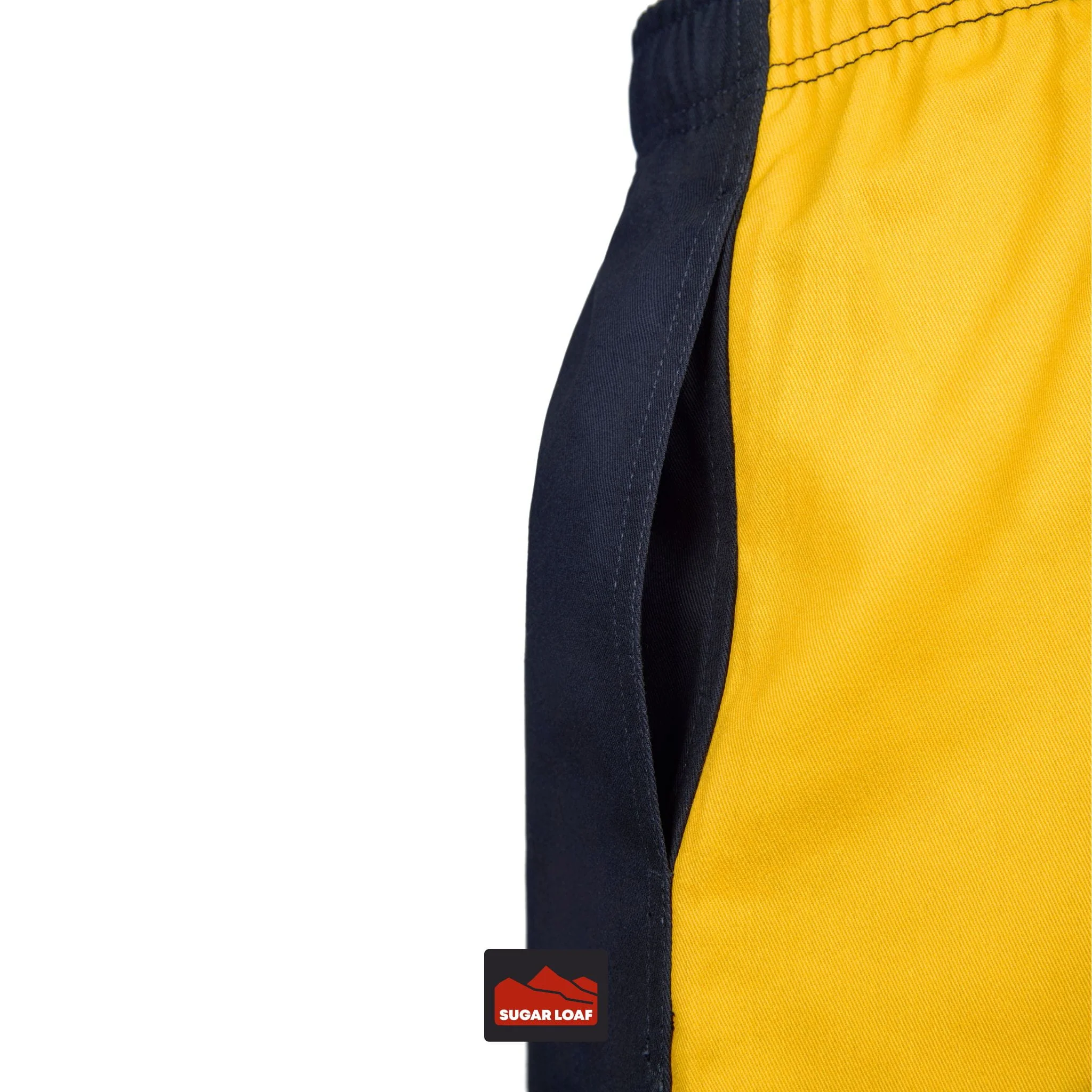 Canterbury Harlequin Shorts (Unisex) - Gold/Black - Image 5