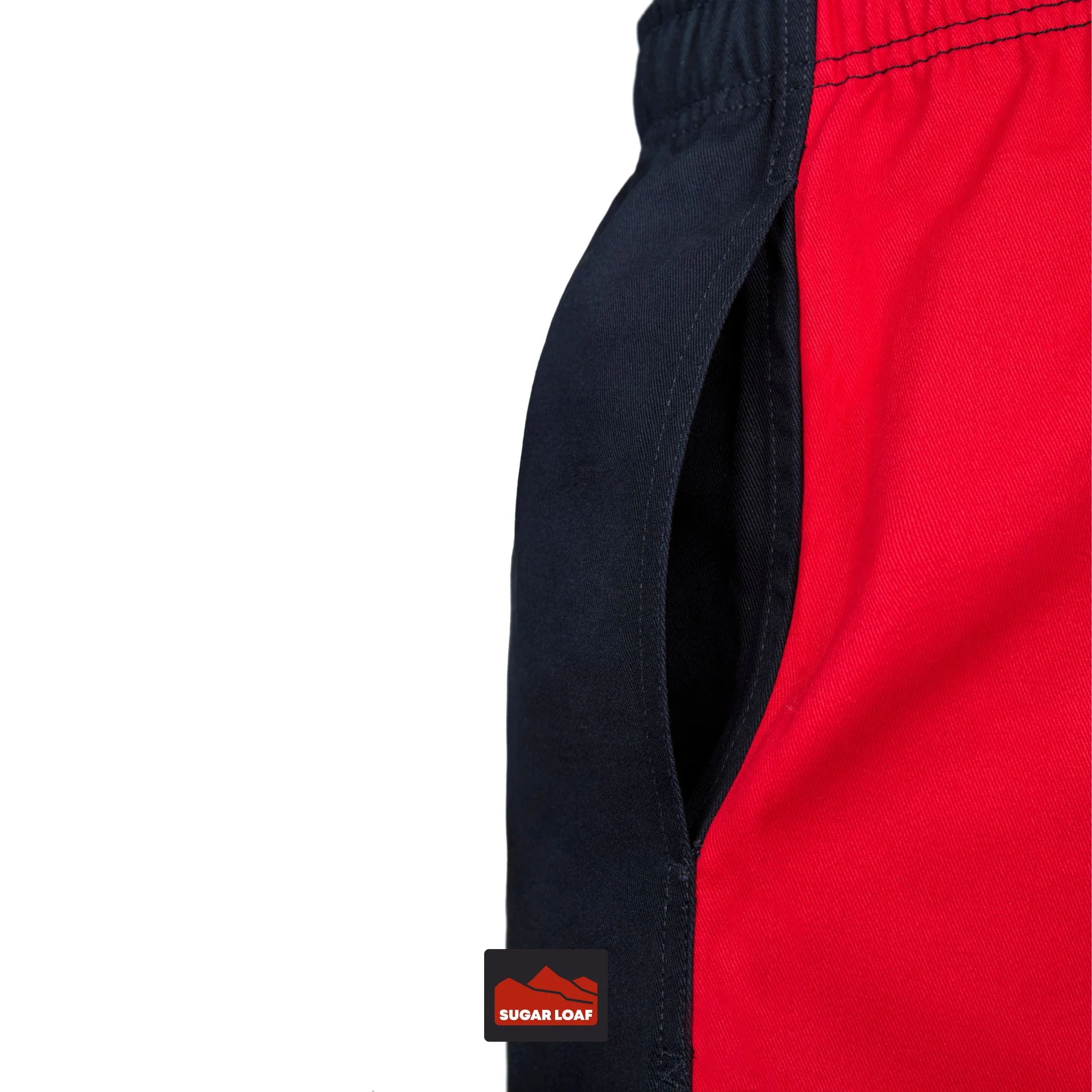Canterbury Harlequin Shorts (Unisex) - Scarlet/Black - Image 5
