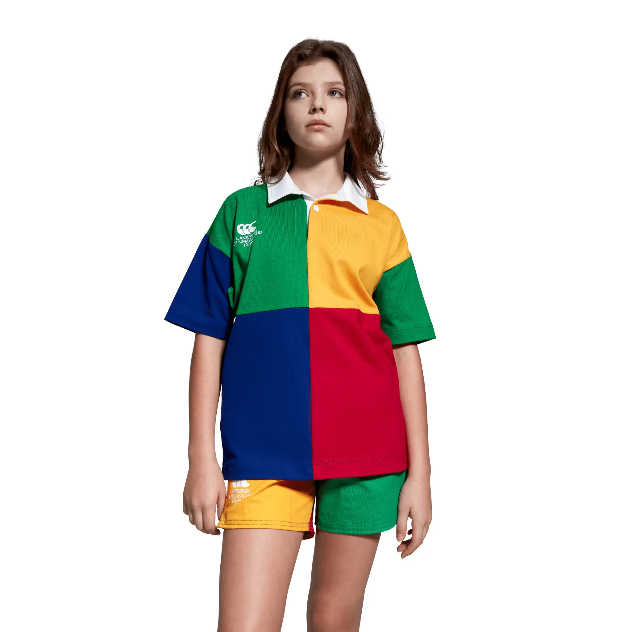 Canterbury Kids 120 Years Short Sleeve Rugby Jersey (Unisex)