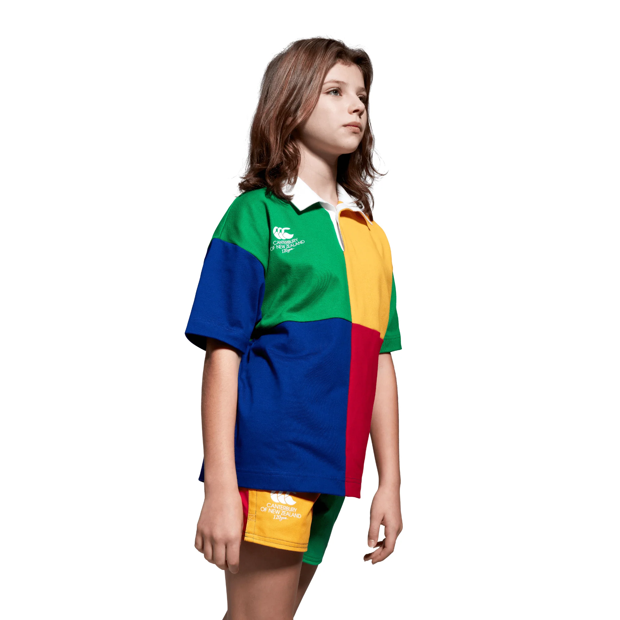 Canterbury Kids 120 Years Short Sleeve Rugby Jersey (Unisex) - Image 2