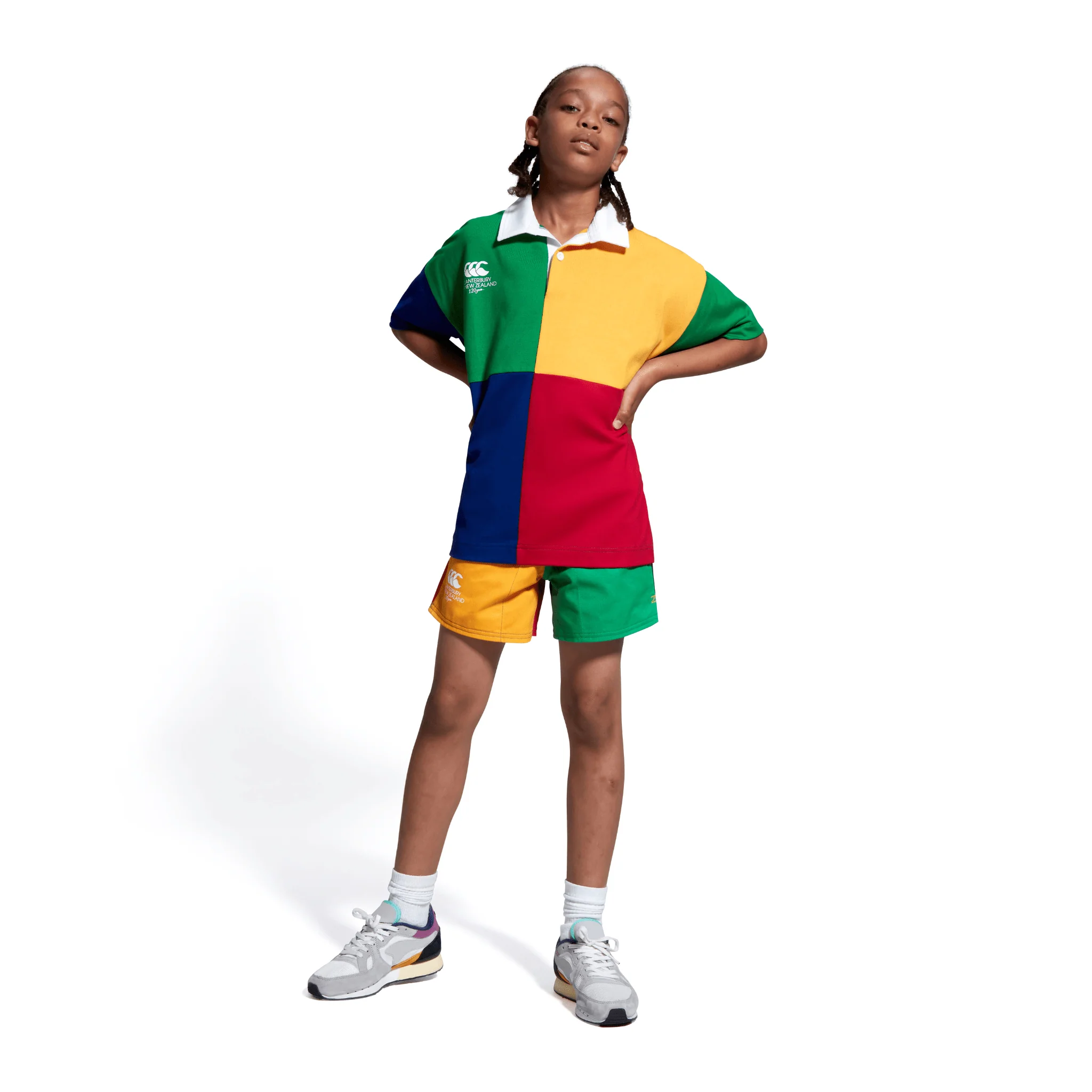 Canterbury Kids 120 Years Short Sleeve Rugby Jersey (Unisex) - Image 9