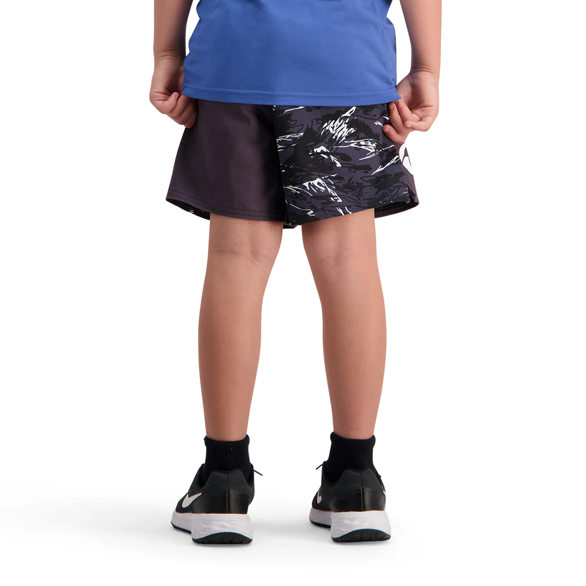 Canterbury Kids Limited Edition Harlequin Shorts (Unisex) - Graphite Grey Militia - Image 3