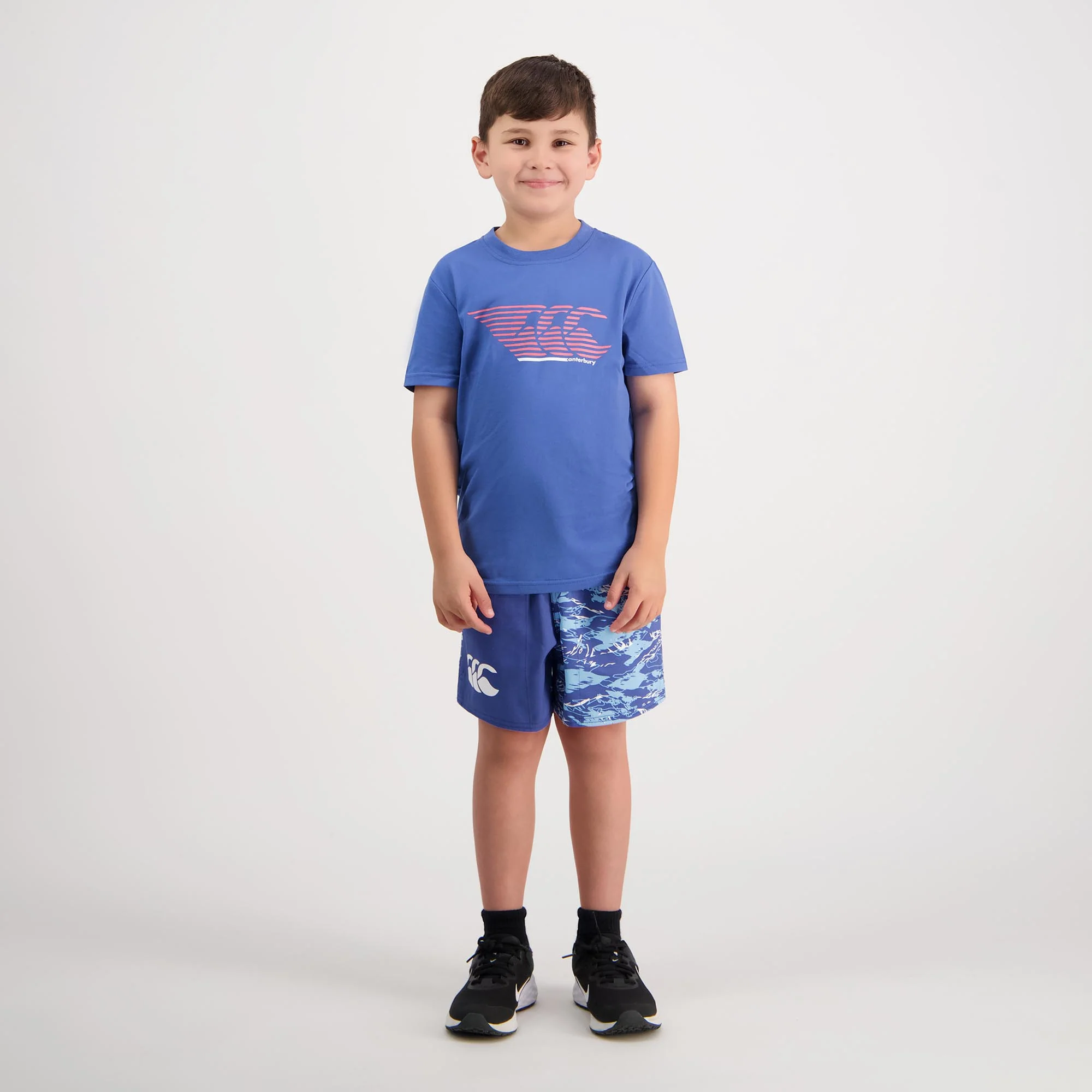 Canterbury Kids Limited Edition Harlequin Shorts (Unisex) - Bright Cobalt Militia - Image 5
