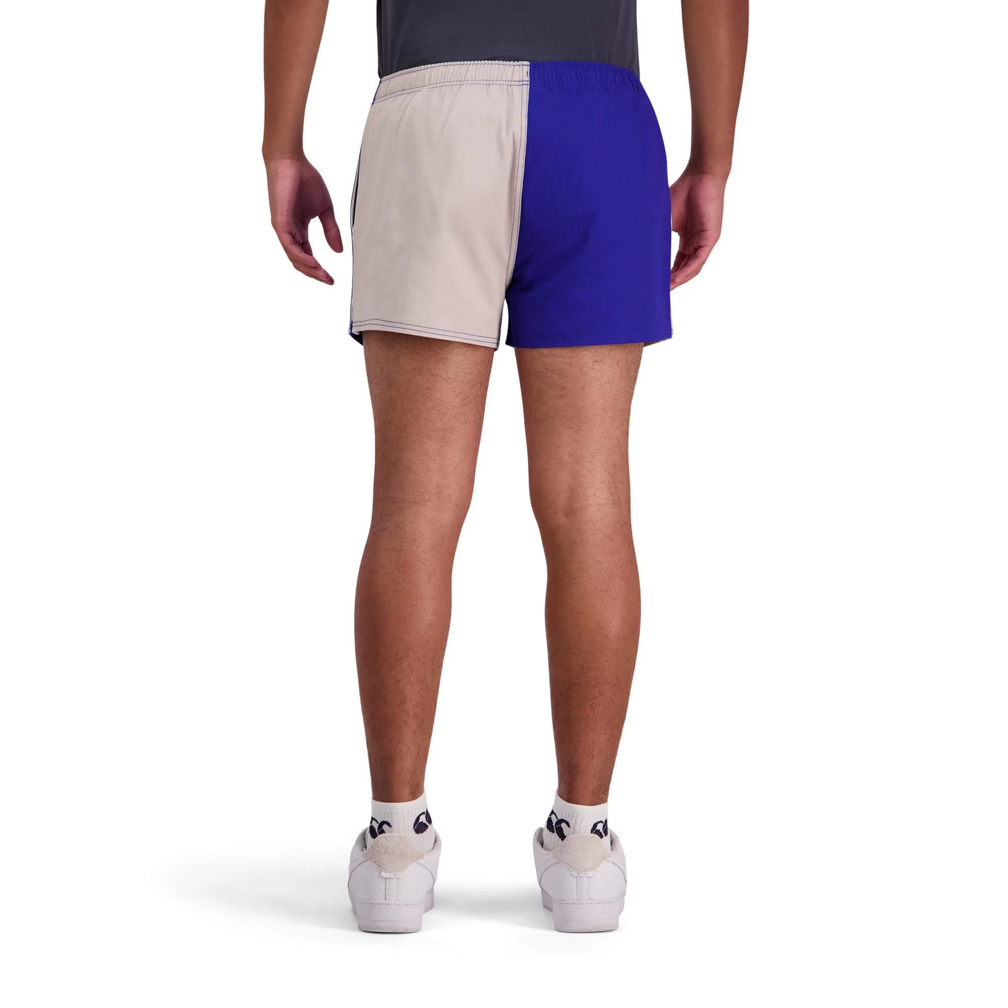 Canterbury Limited Edition Harlequin Shorts (Unisex) - Dove/Mazarine Blue - Image 4