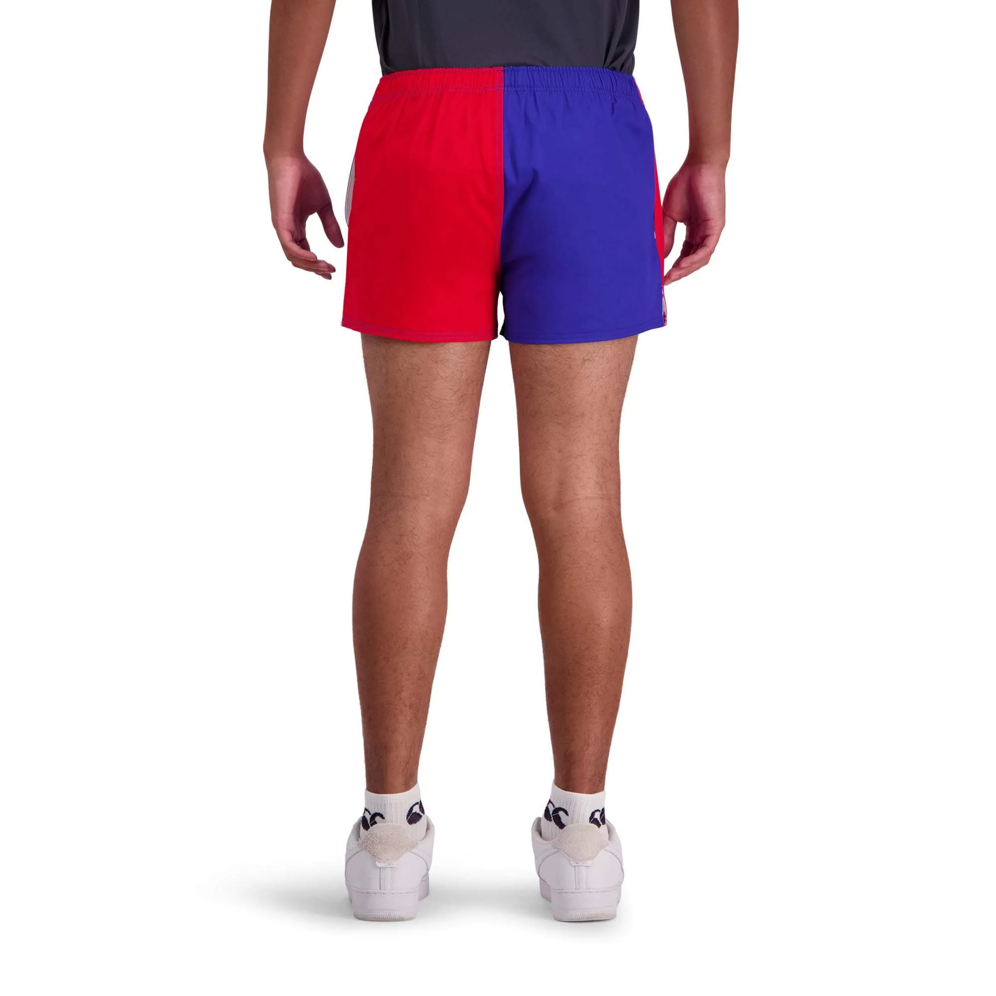 Canterbury Limited Edition Harlequin Shorts (Unisex) - Flag Red/Blue - Image 4
