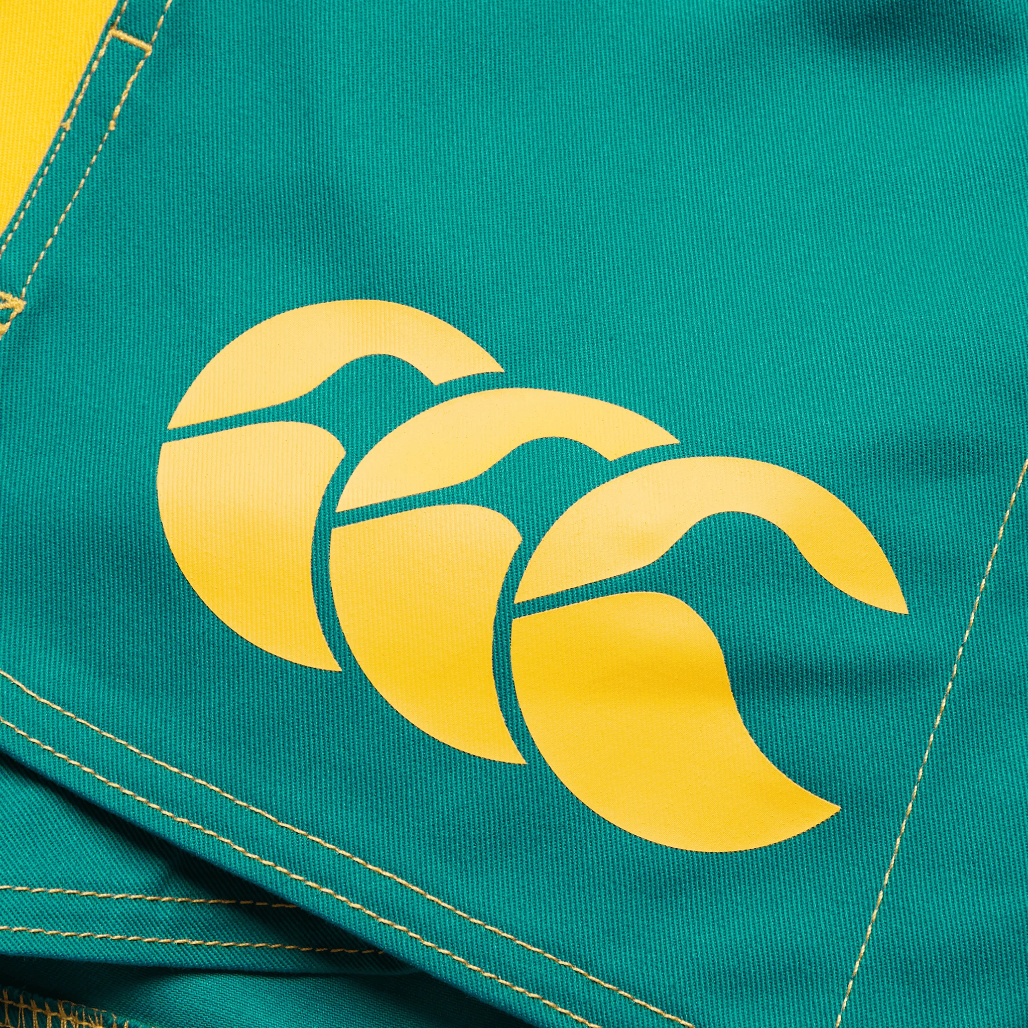 Canterbury Limited Edition Harlequin Shorts (Unisex) - Alpine/Gold - Image 9