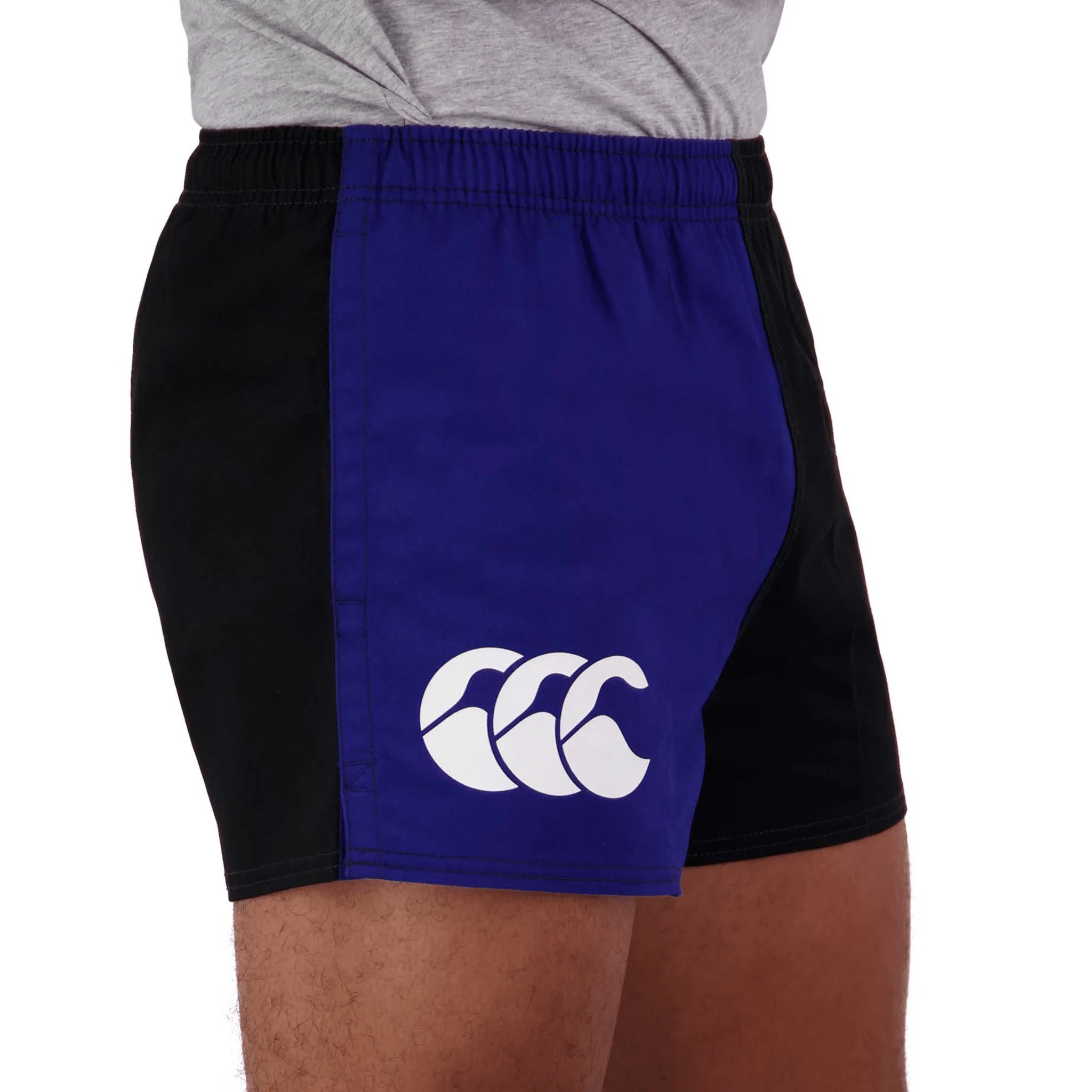 Canterbury Limited Edition Harlequin Shorts (Unisex) - Royal/Jet Black - Image 11