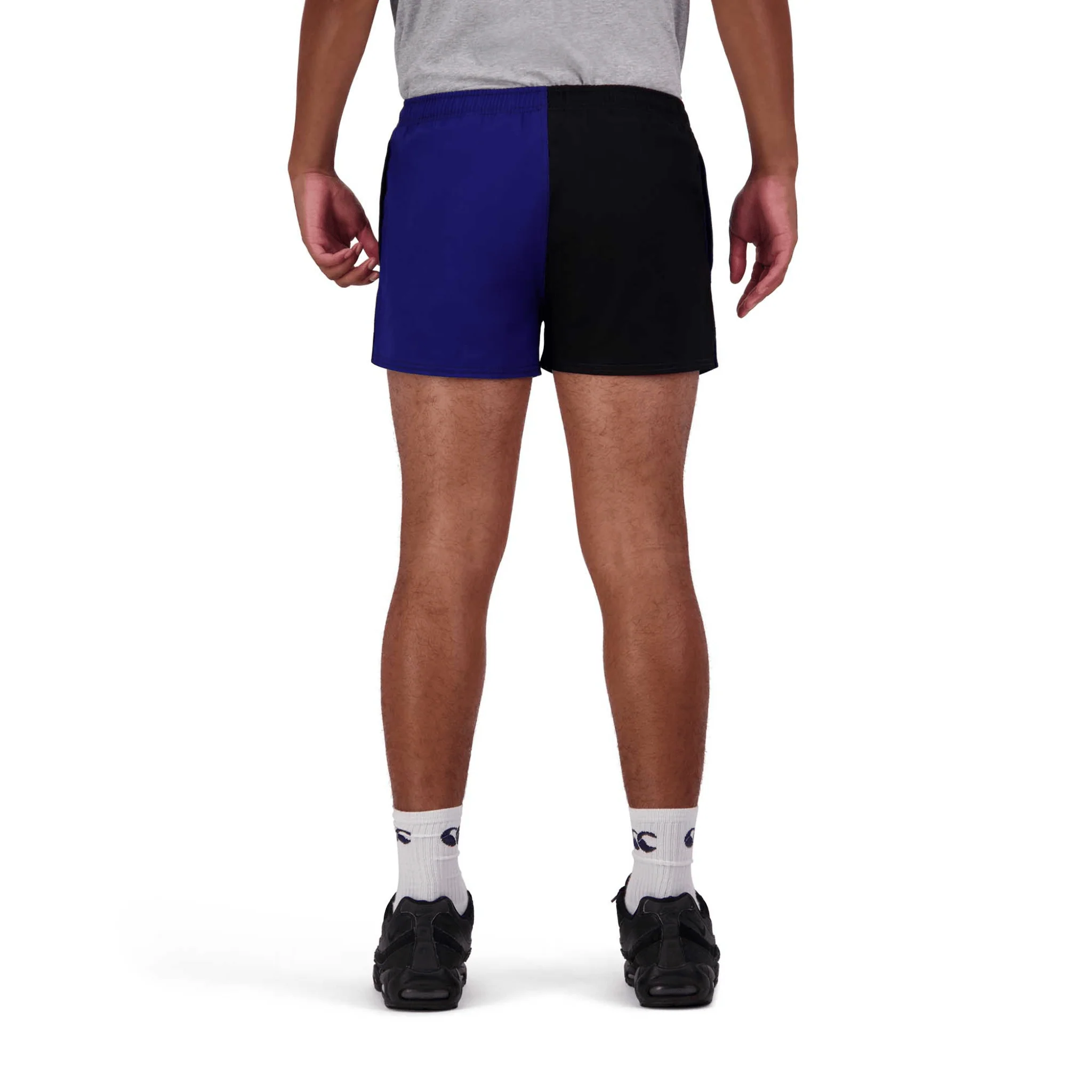 Canterbury Limited Edition Harlequin Shorts (Unisex) - Royal/Jet Black - Image 13