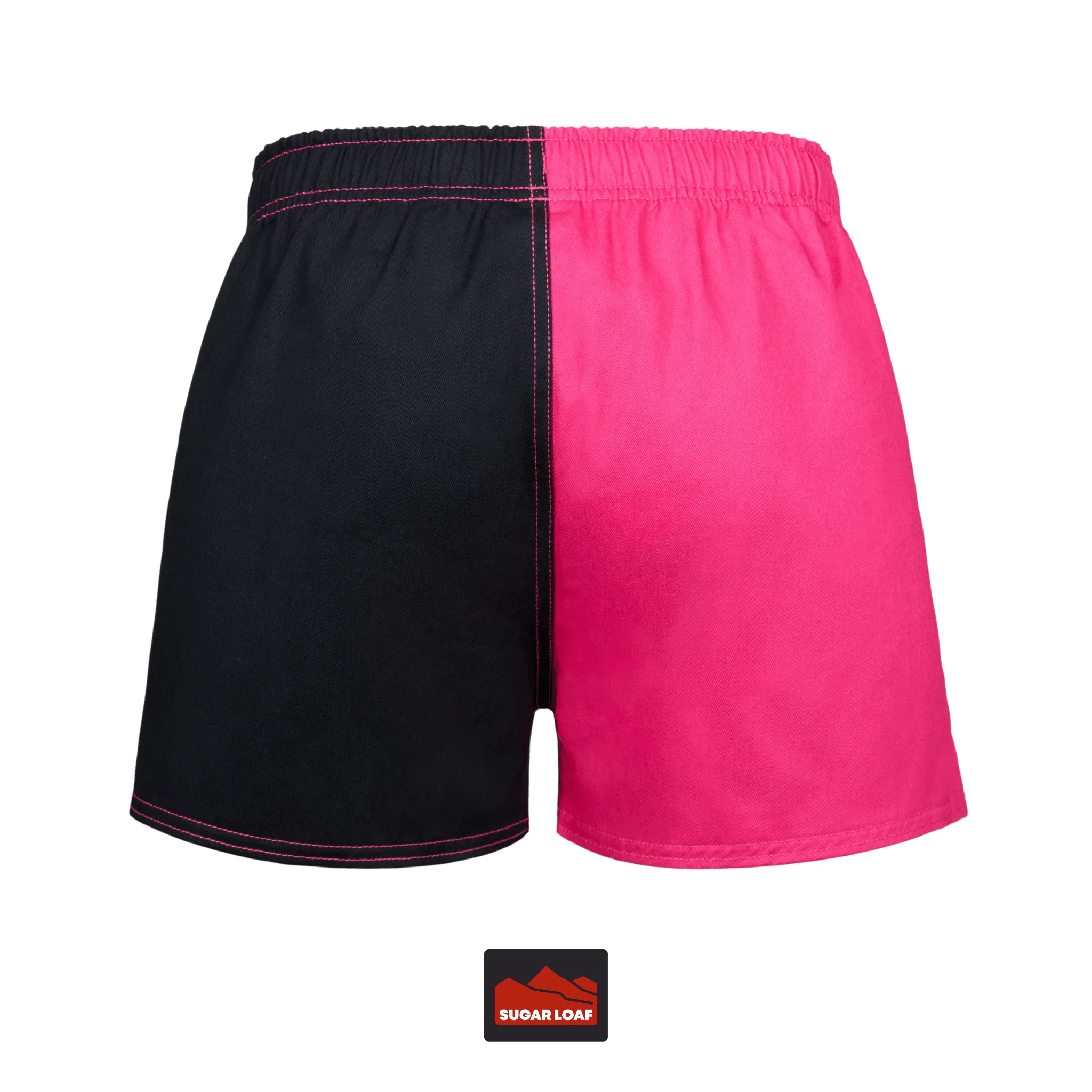 Canterbury Limited Edition Harlequin Shorts (Unisex) - Black/Pink - Image 5