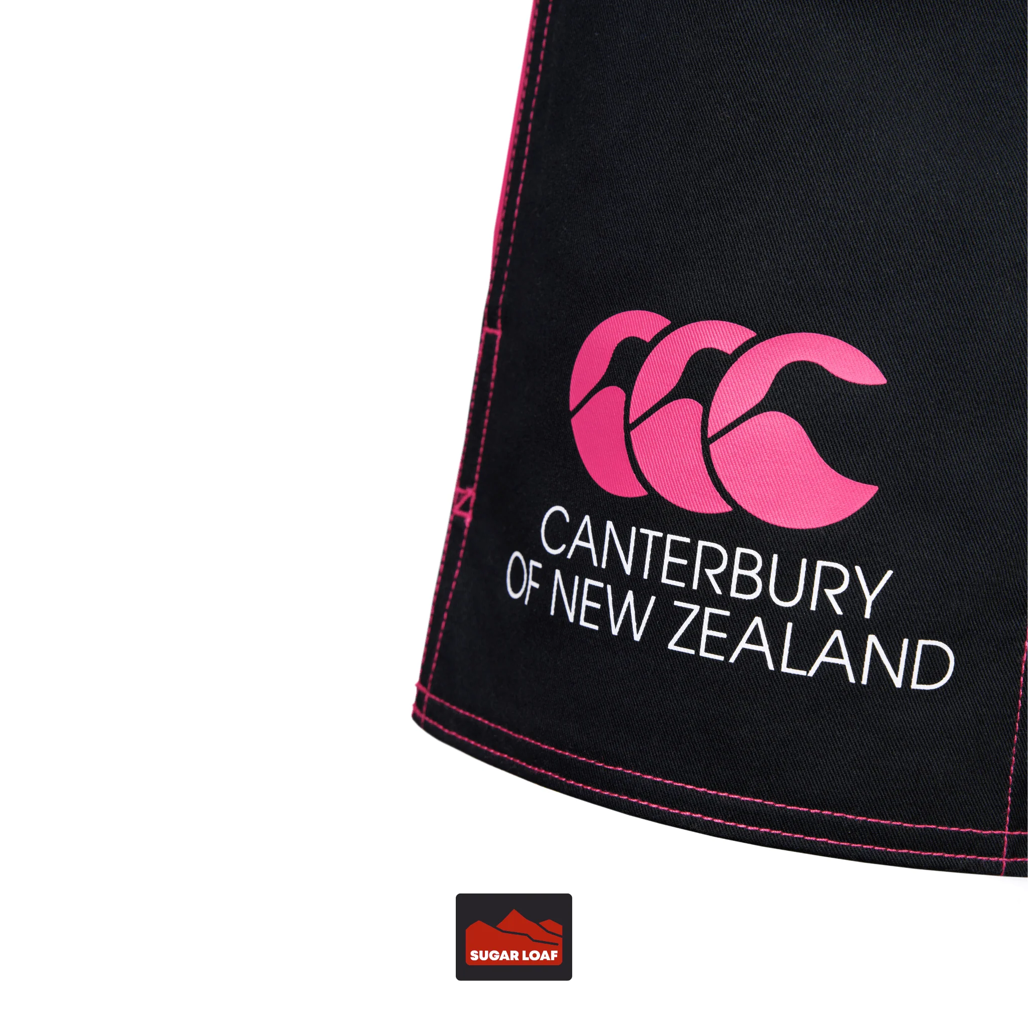 Canterbury Limited Edition Harlequin Shorts (Unisex) - Black/Pink - Image 7