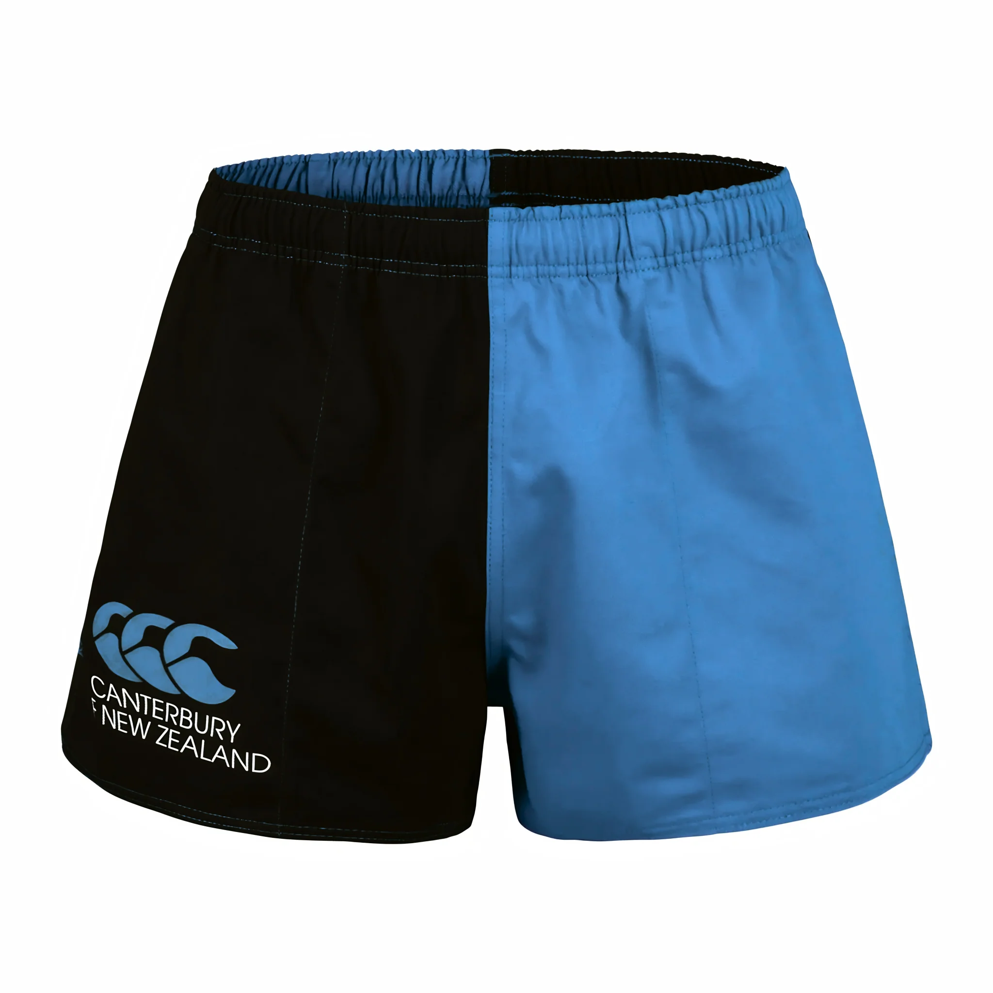 Canterbury Limited Edition Harlequin Shorts (Unisex) - Black/Sky Blue