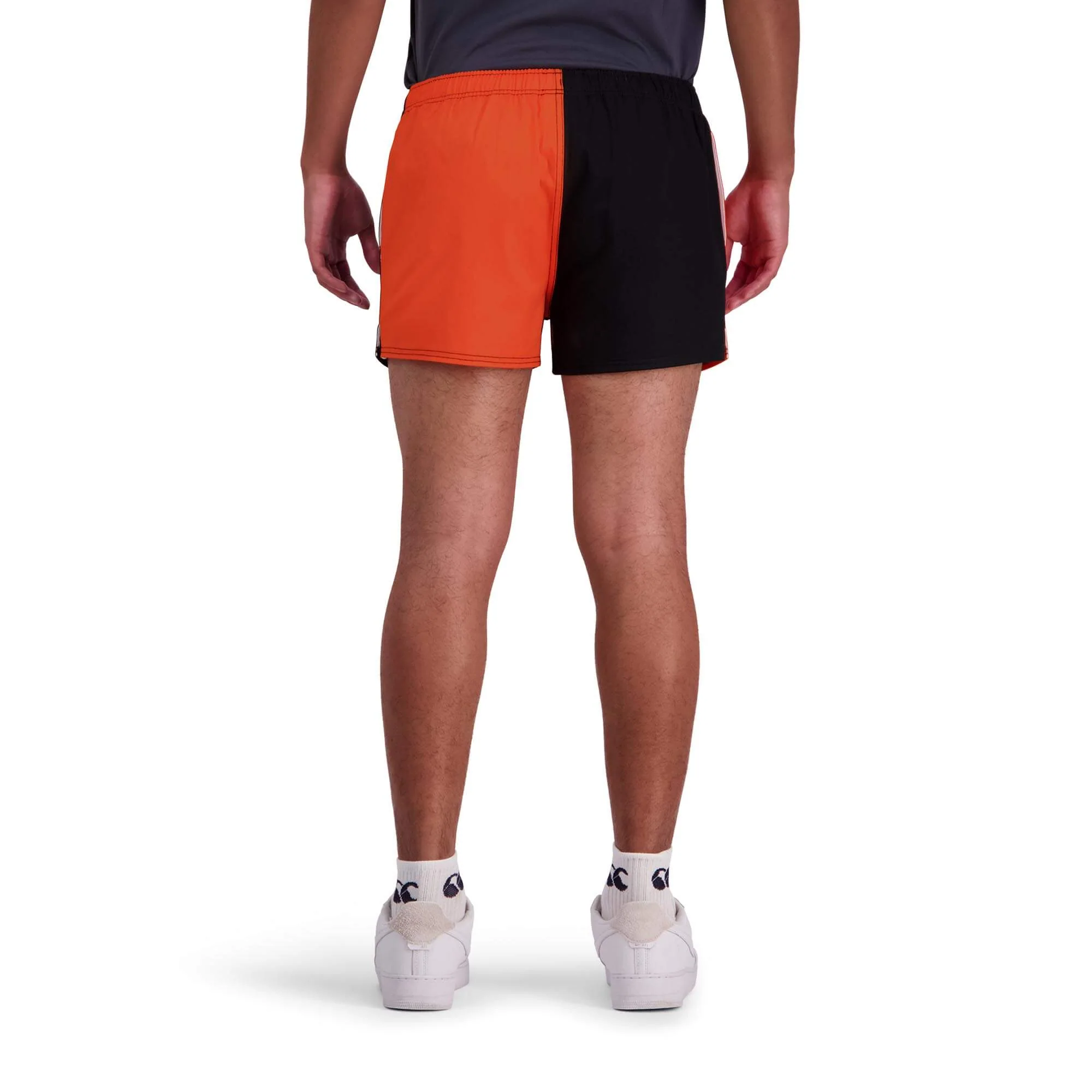Canterbury Limited Edition Harlequin Shorts (Unisex) - Puffins Bill/Jet Black - Image 4