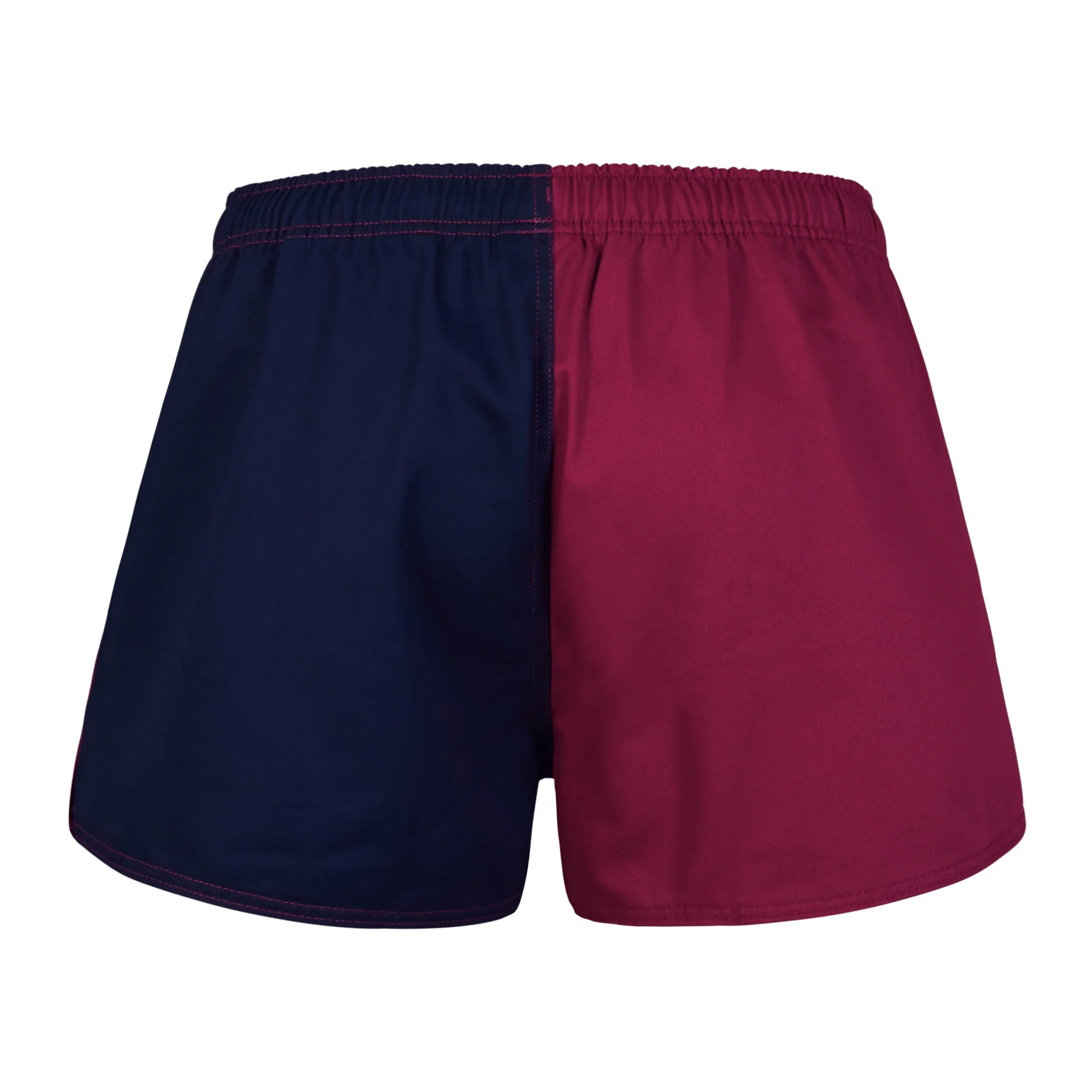 Canterbury Lions Limited Edition Harlequin Shorts (Unisex) - Burgundy/Navy - Image 3