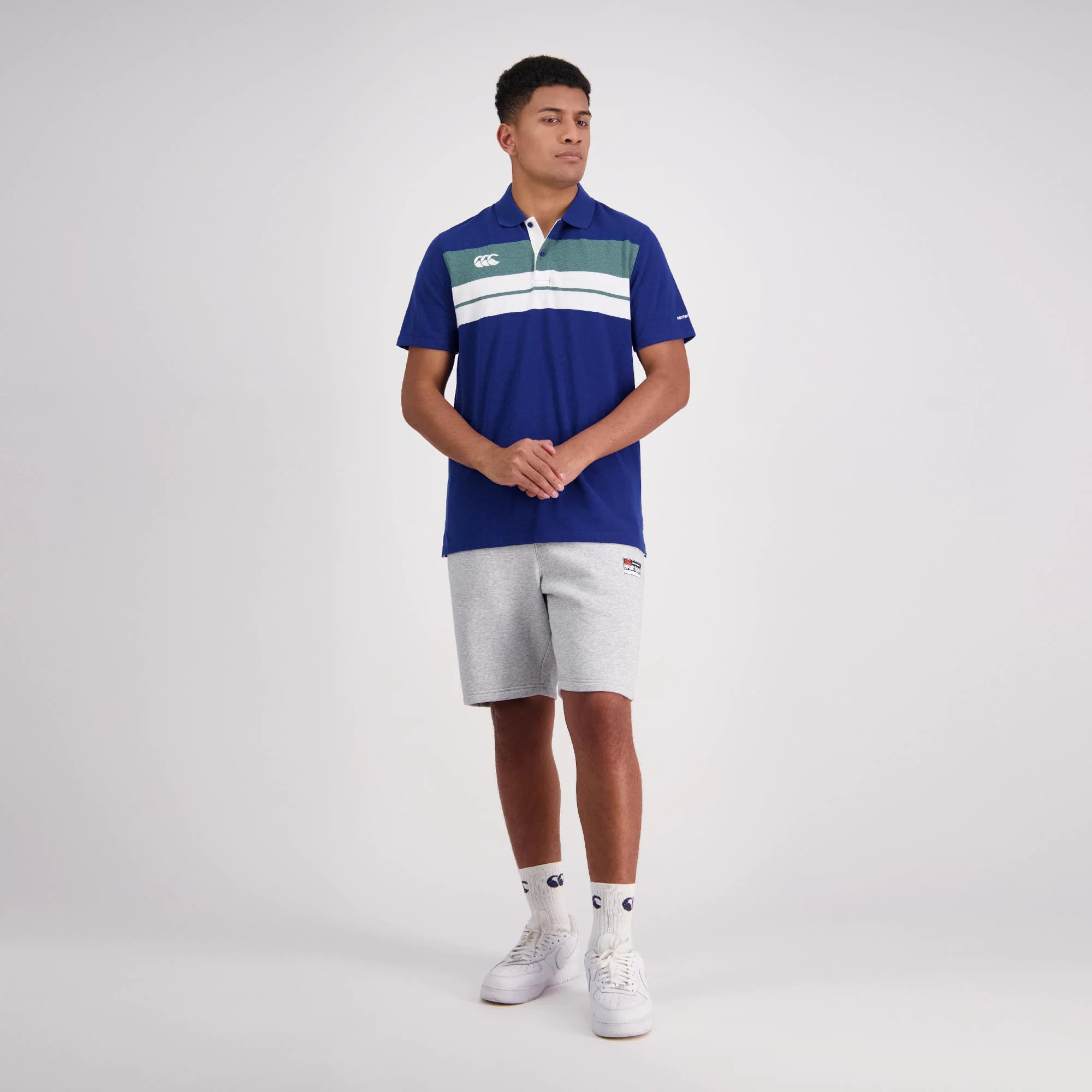 Canterbury Rugby Polo Jersey (Unisex) - Limoges Royal Blue - Image 4