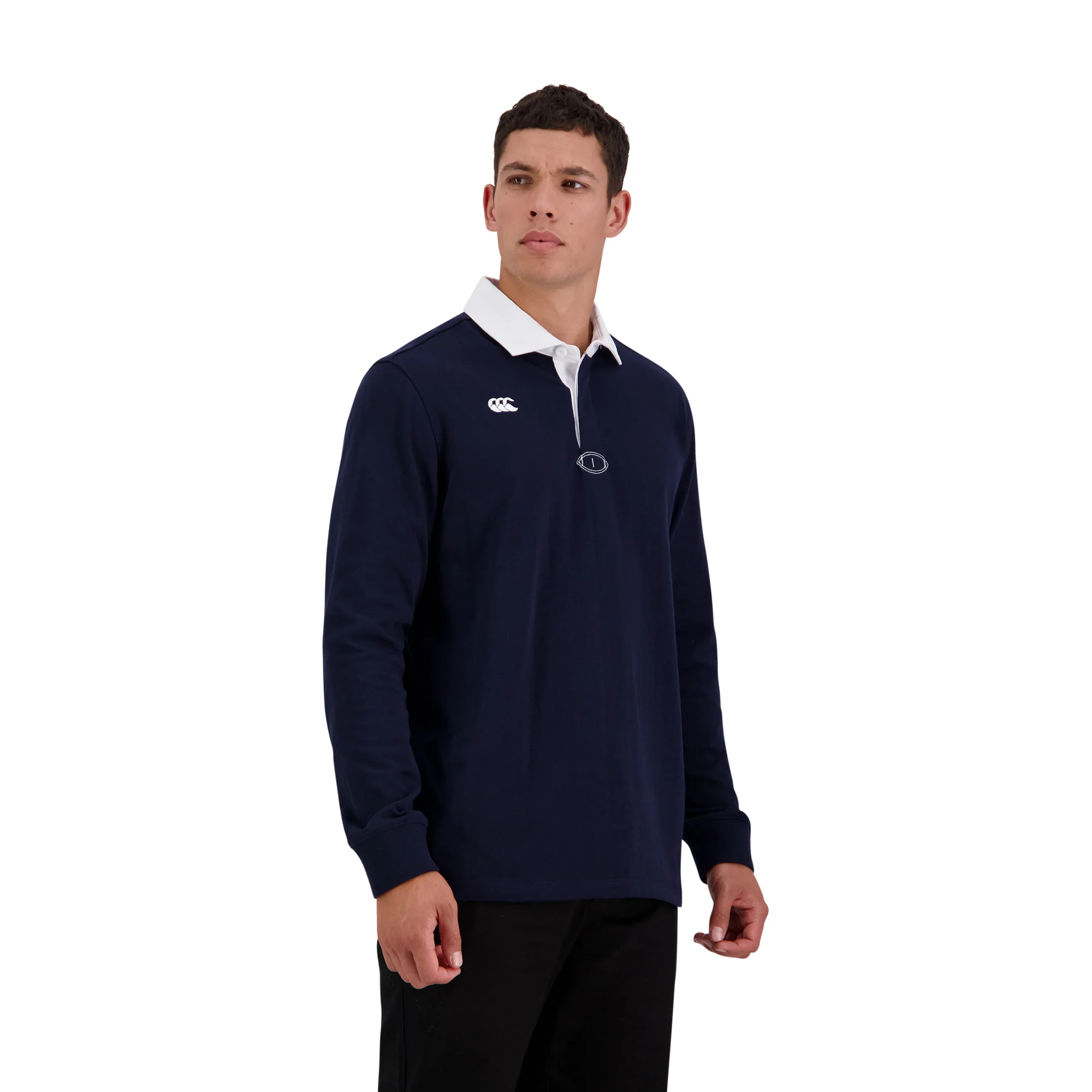 Canterbury Rugby Jersey (Unisex) - Marl Navy - Image 3
