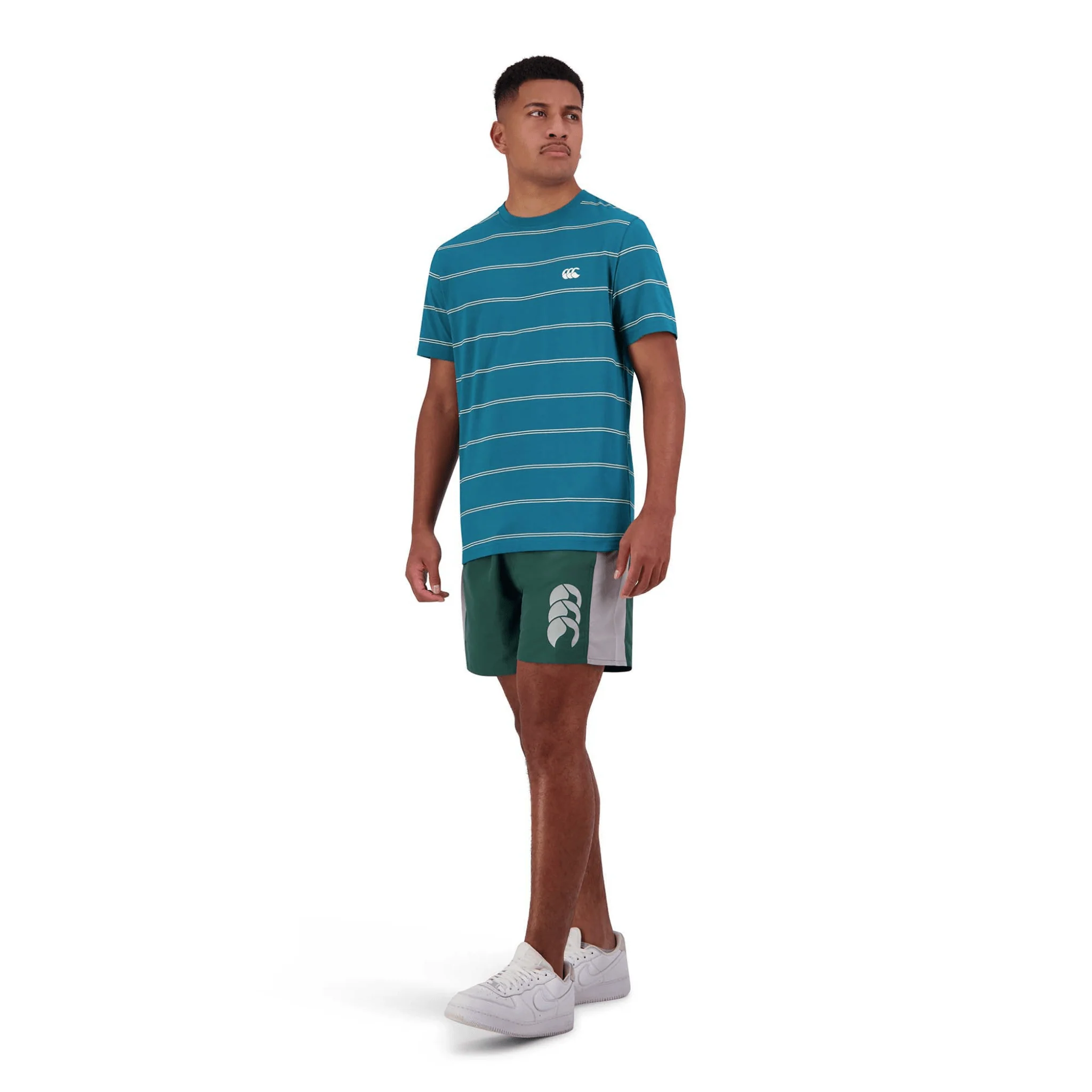 Canterbury Panel Tactic Shorts (Unisex) - Forest Green/Grey - Image 4