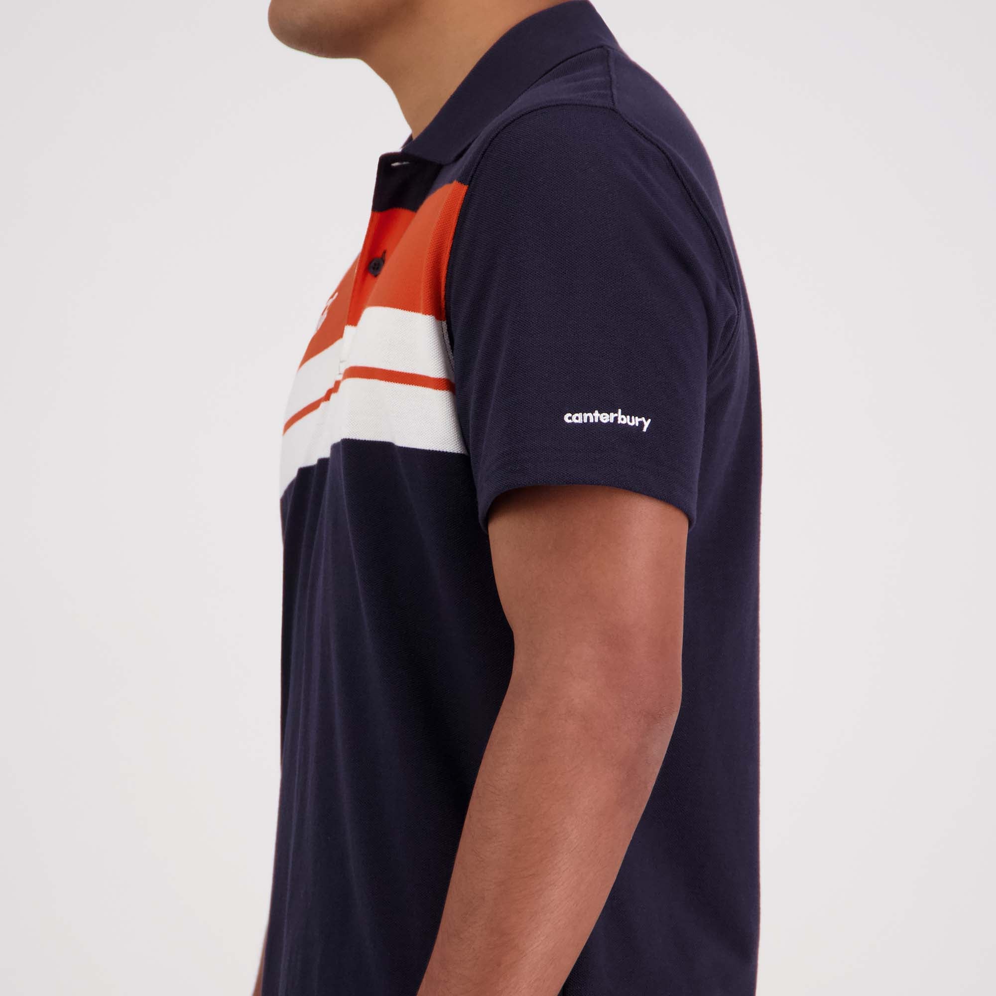 Canterbury Rugby Polo Jersey (Unisex) - Deep Well Navy - Image 4