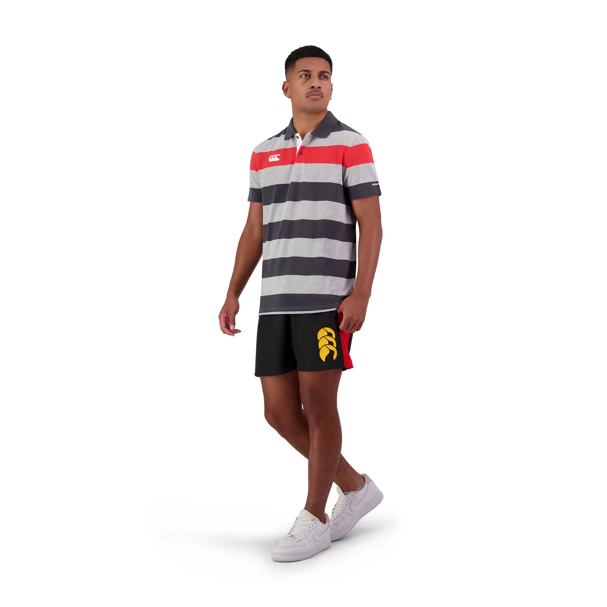 Canterbury Rugby Polo Jersey (Unisex) - Classic Marl - Image 2