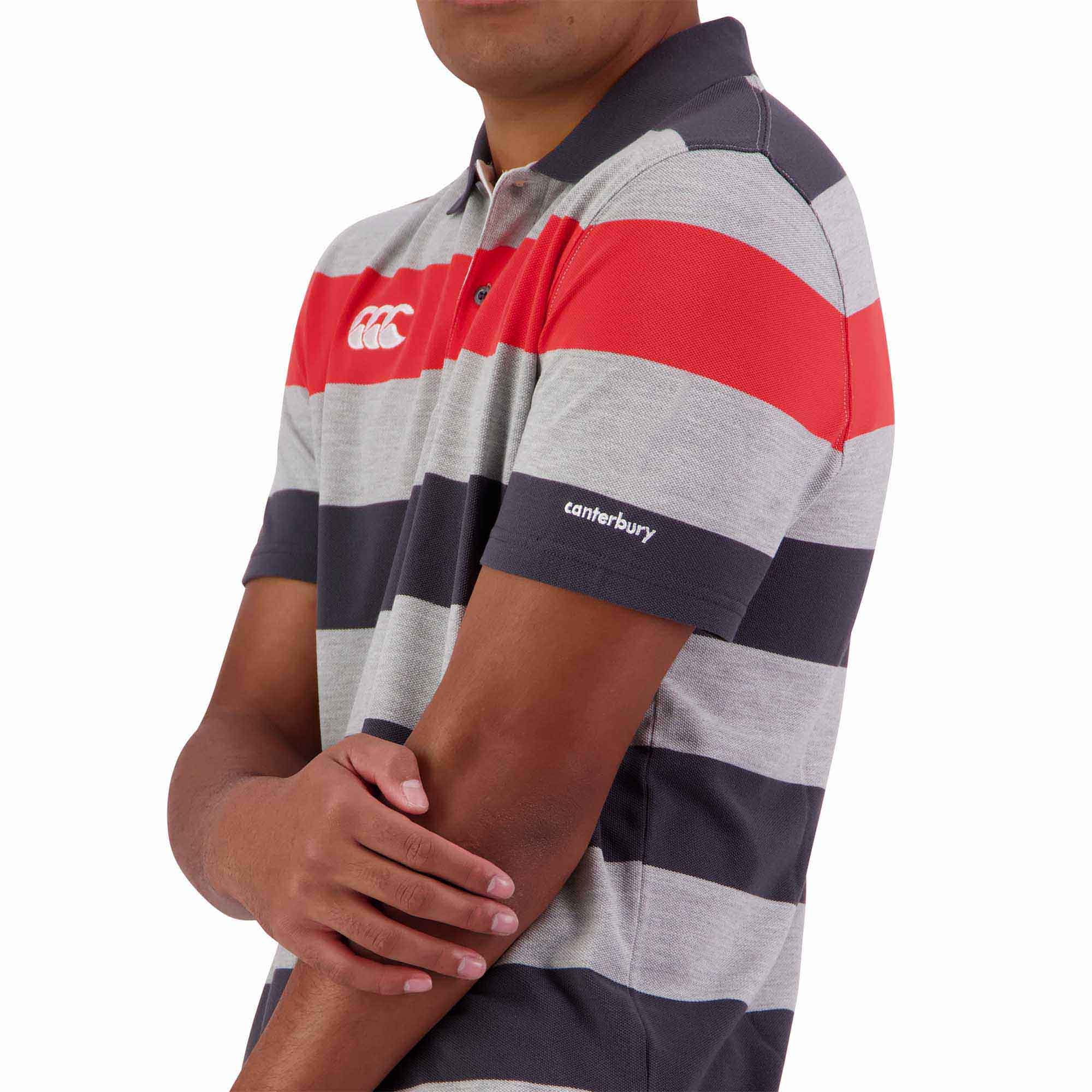 Canterbury Rugby Polo Jersey (Unisex) - Classic Marl - Image 4