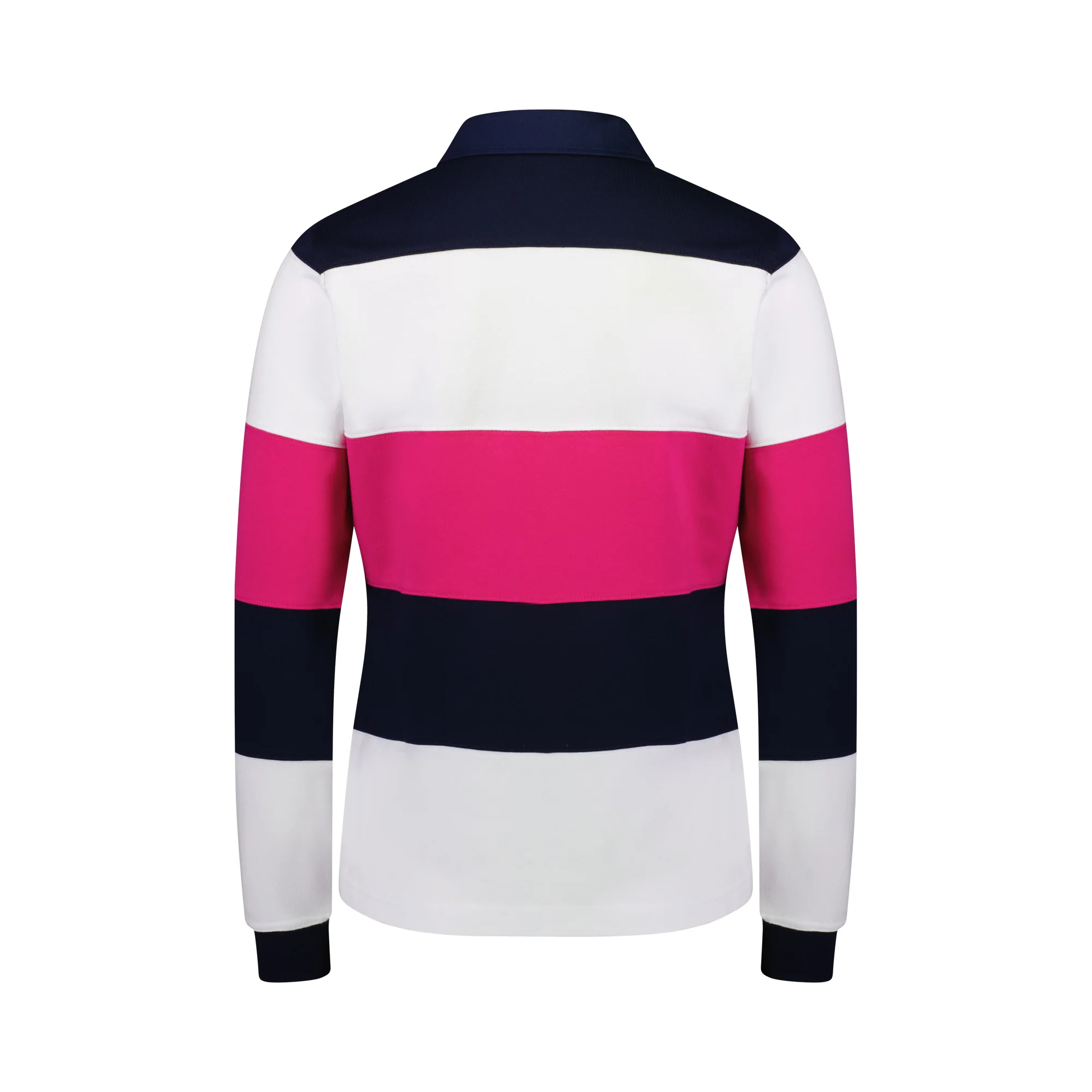 Canterbury Women's Webber Rugby Jersey - Fuchsia/Navy/White - Image 2