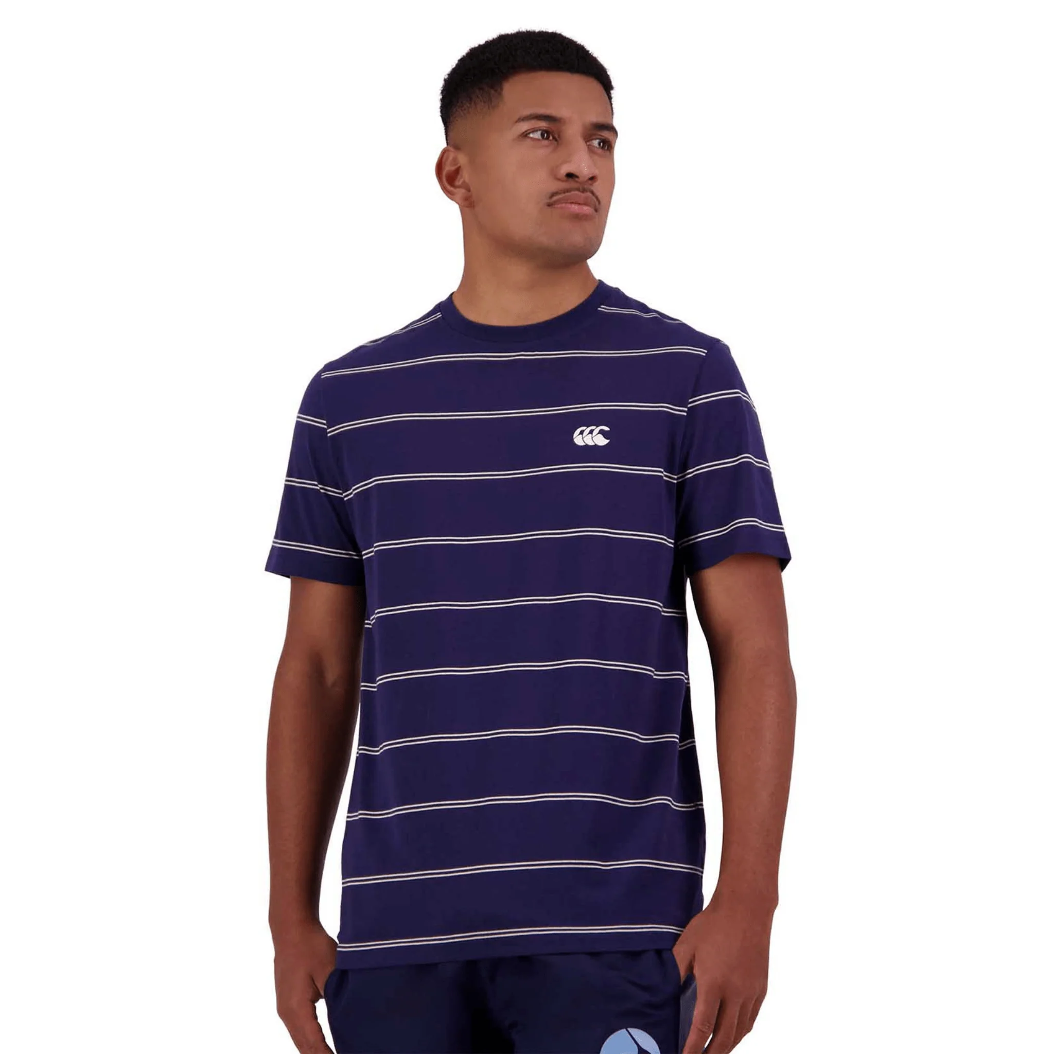 Canterbury Yarn Dye T-Shirt - Peacoat