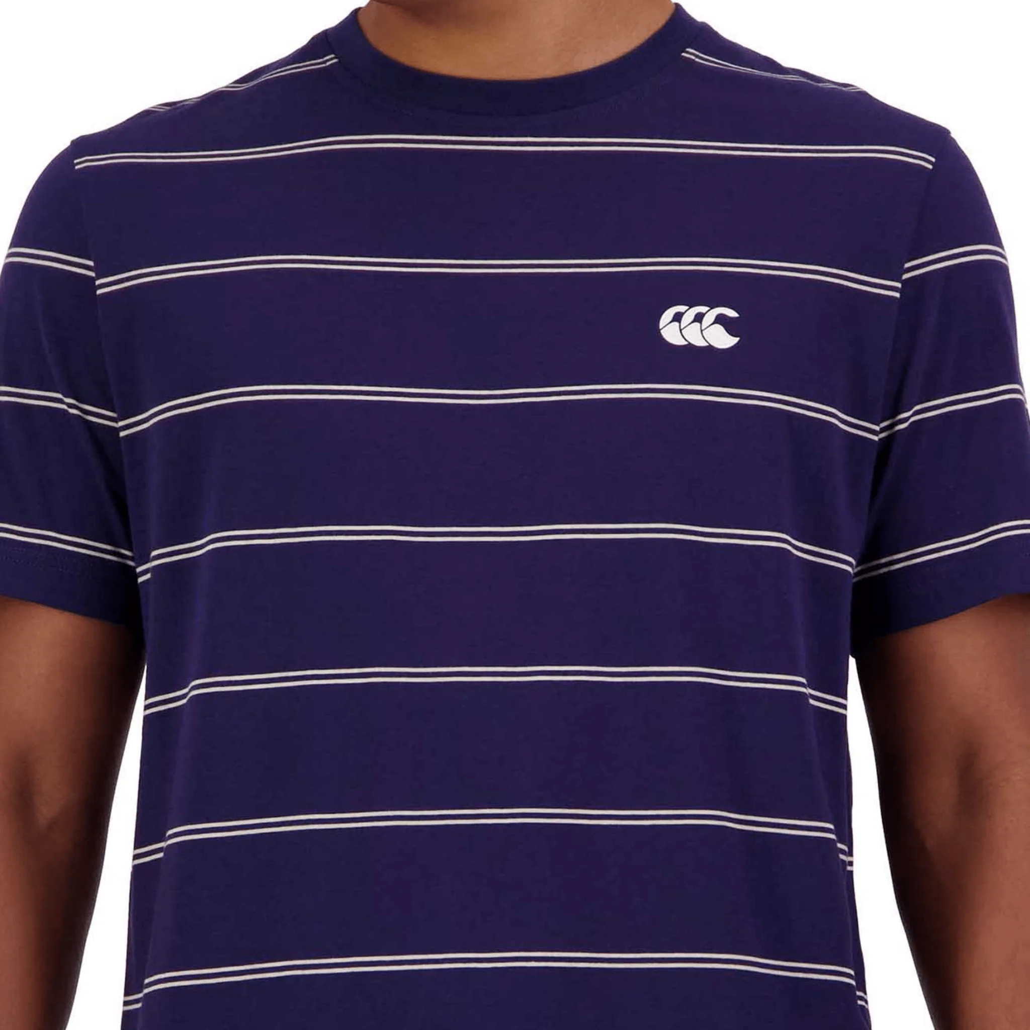 Canterbury Yarn Dye T-Shirt - Peacoat - Image 2
