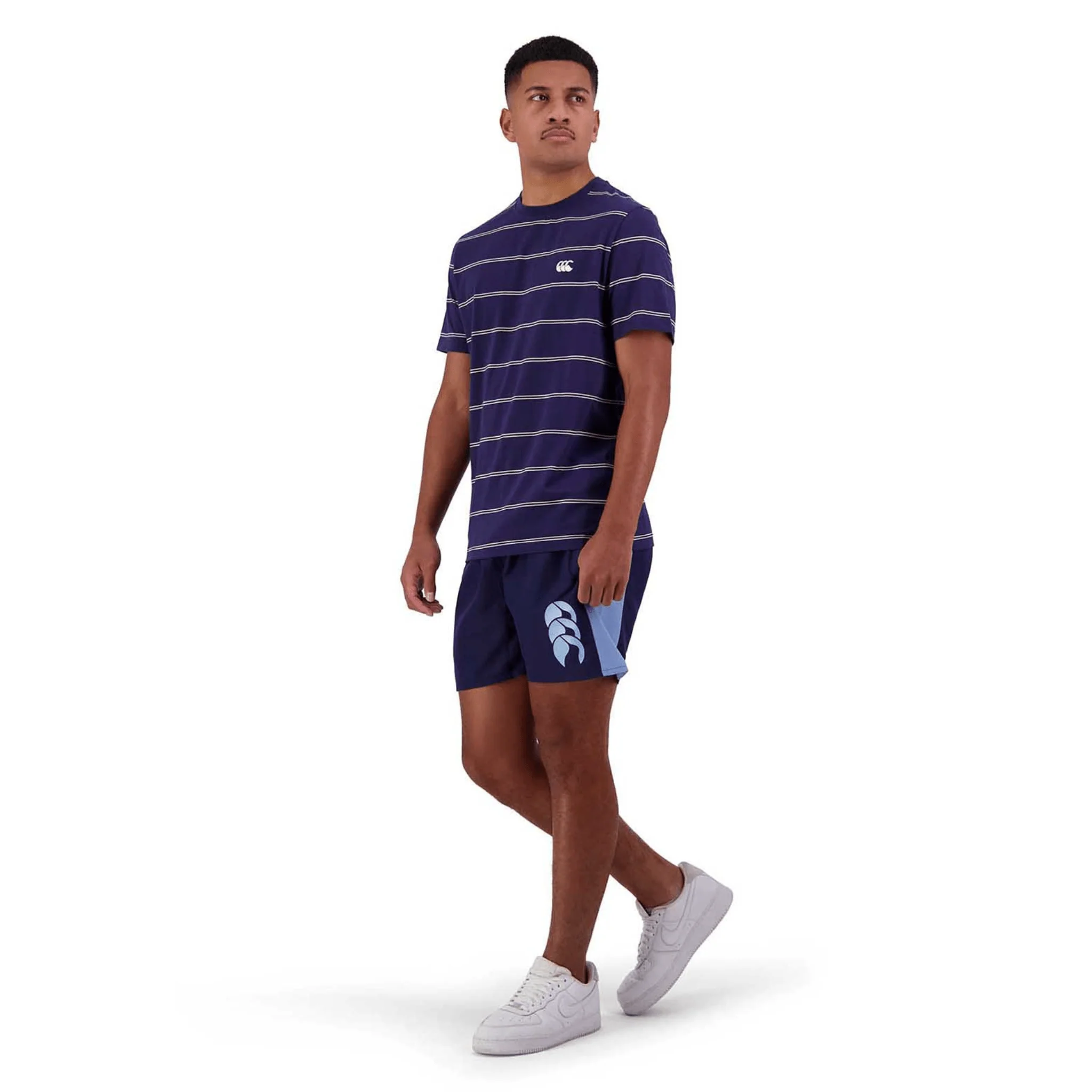 Canterbury Yarn Dye T-Shirt - Peacoat - Image 4