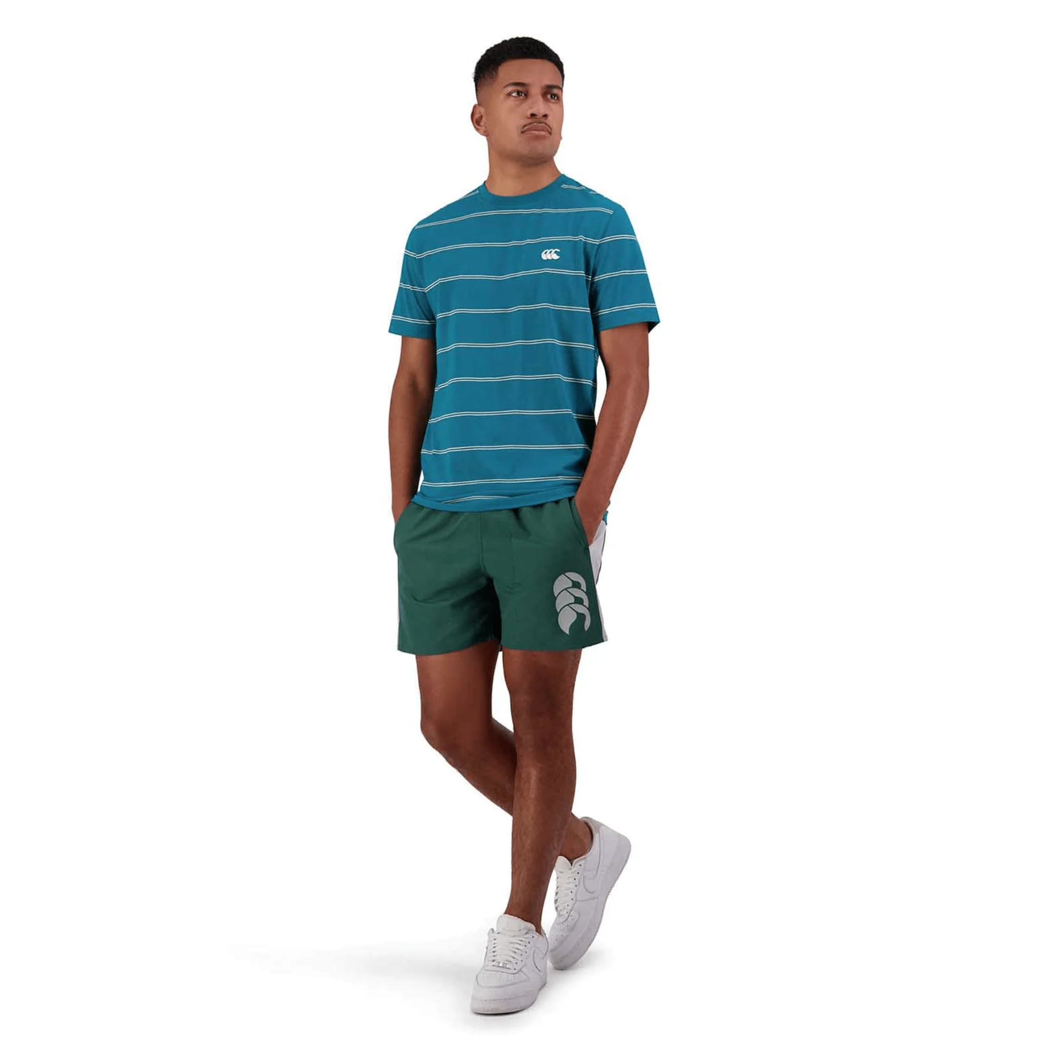 Canterbury Yarn Dye T-Shirt - Spruce - Image 3