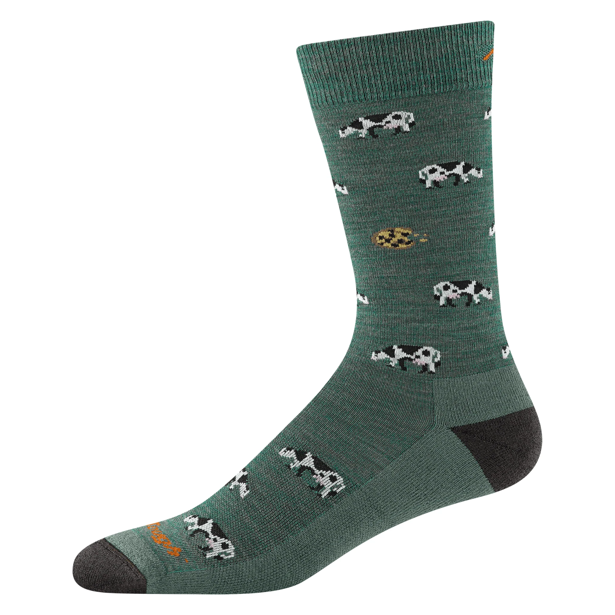 Darn Tough Men's Crew Lightweight with Cushion Socks - Dairy Air - Image 3
