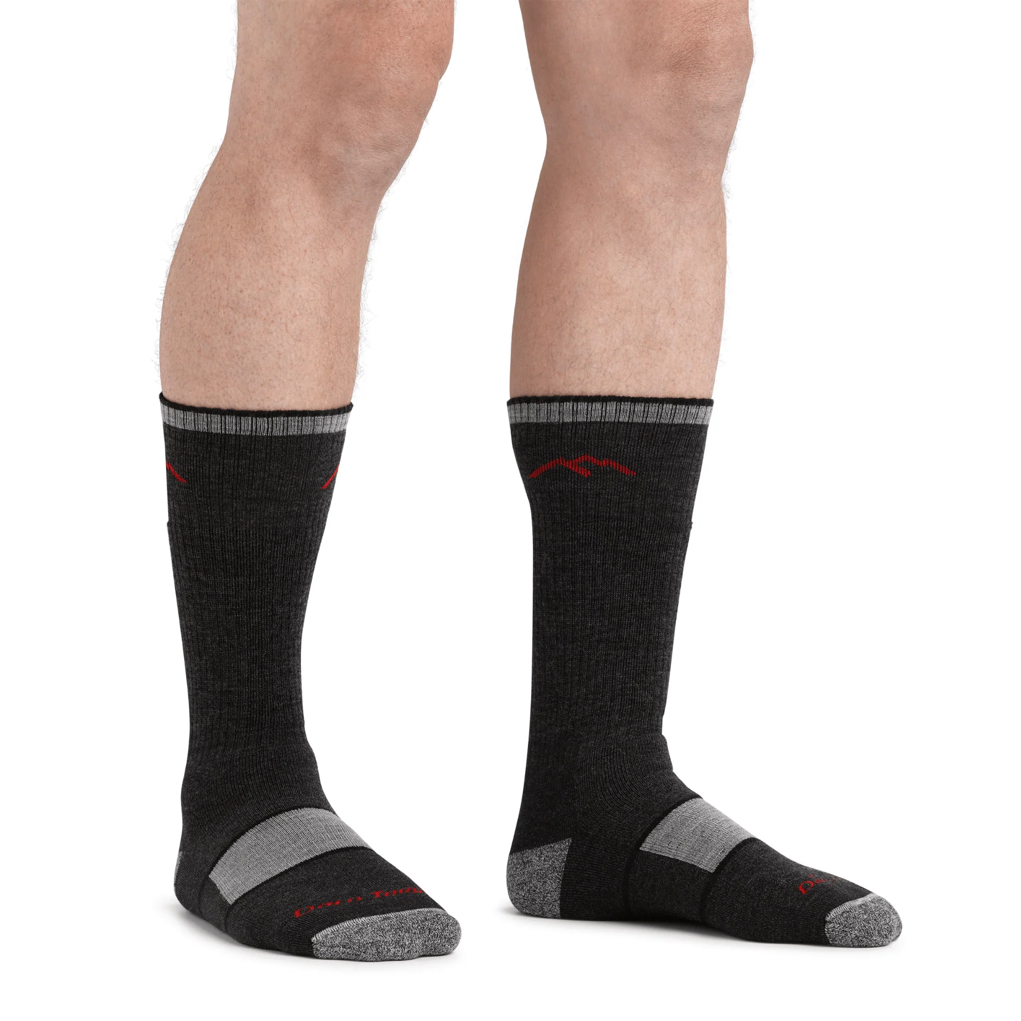 Darn Tough Men's Hiker Boot Midweight with Full Cushion Socks - Black - Image 3