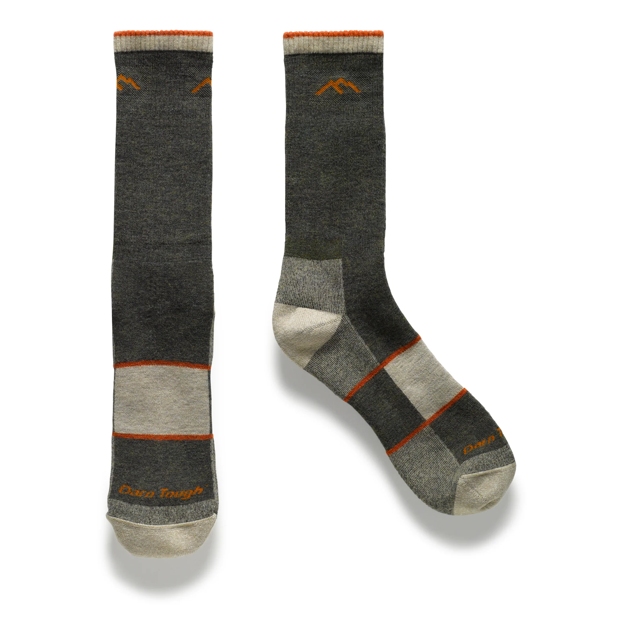 Darn Tough Men's Hiker Boot Midweight with Full Cushion Socks - Olive - Image 3