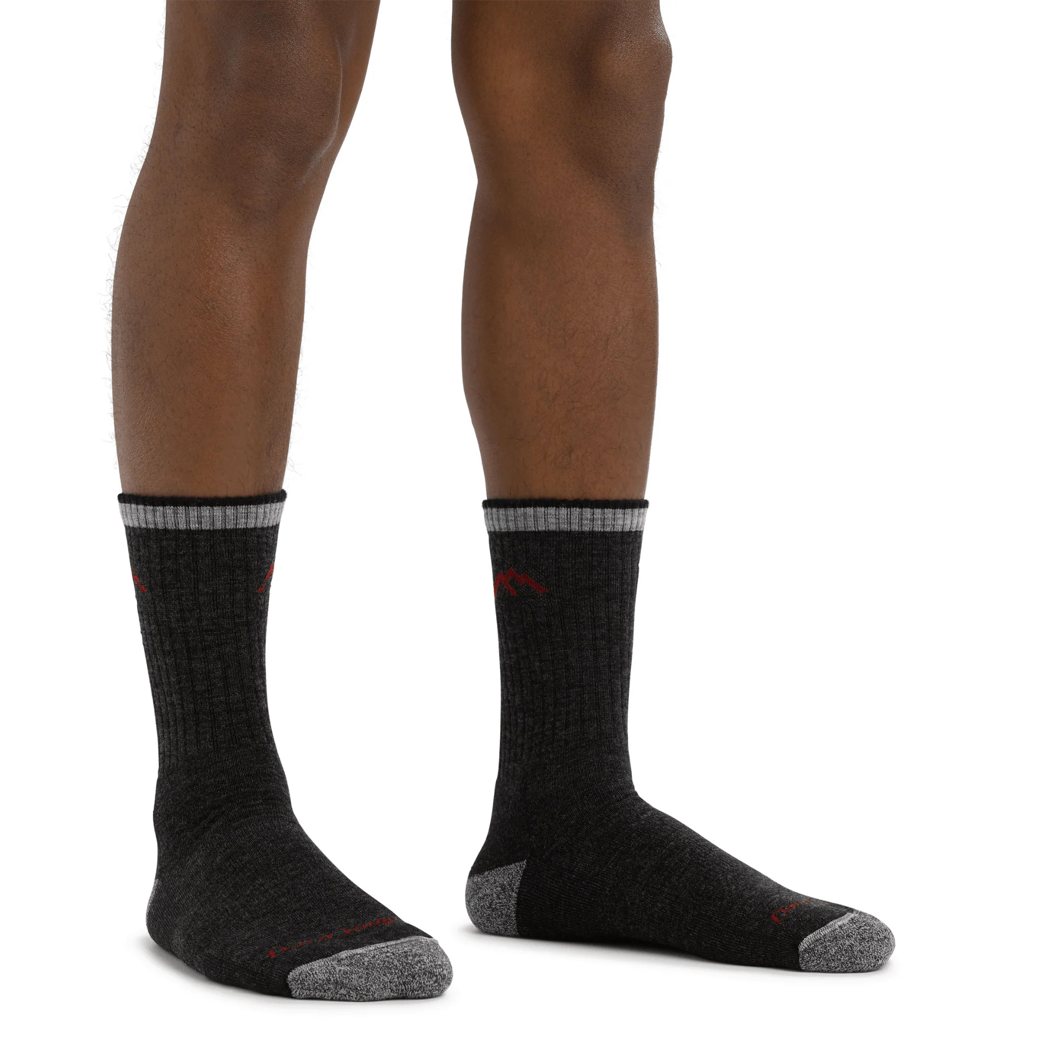 Darn Tough Men's Hiker Micro Crew Midweight with Cushion Socks - Black - Image 3