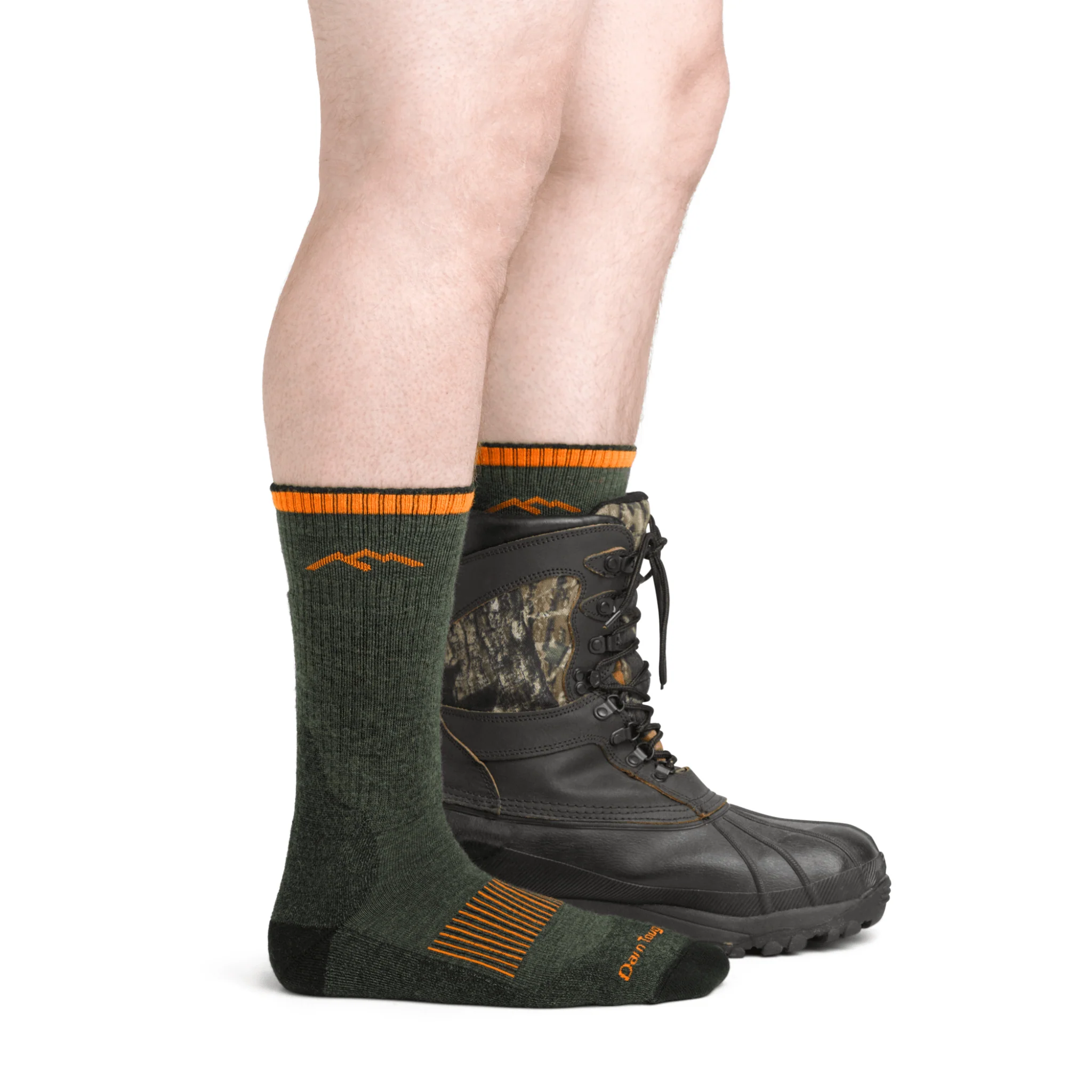 Darn Tough Men's Hunting Boot Midweight with Cushion Socks - Forest - Image 3