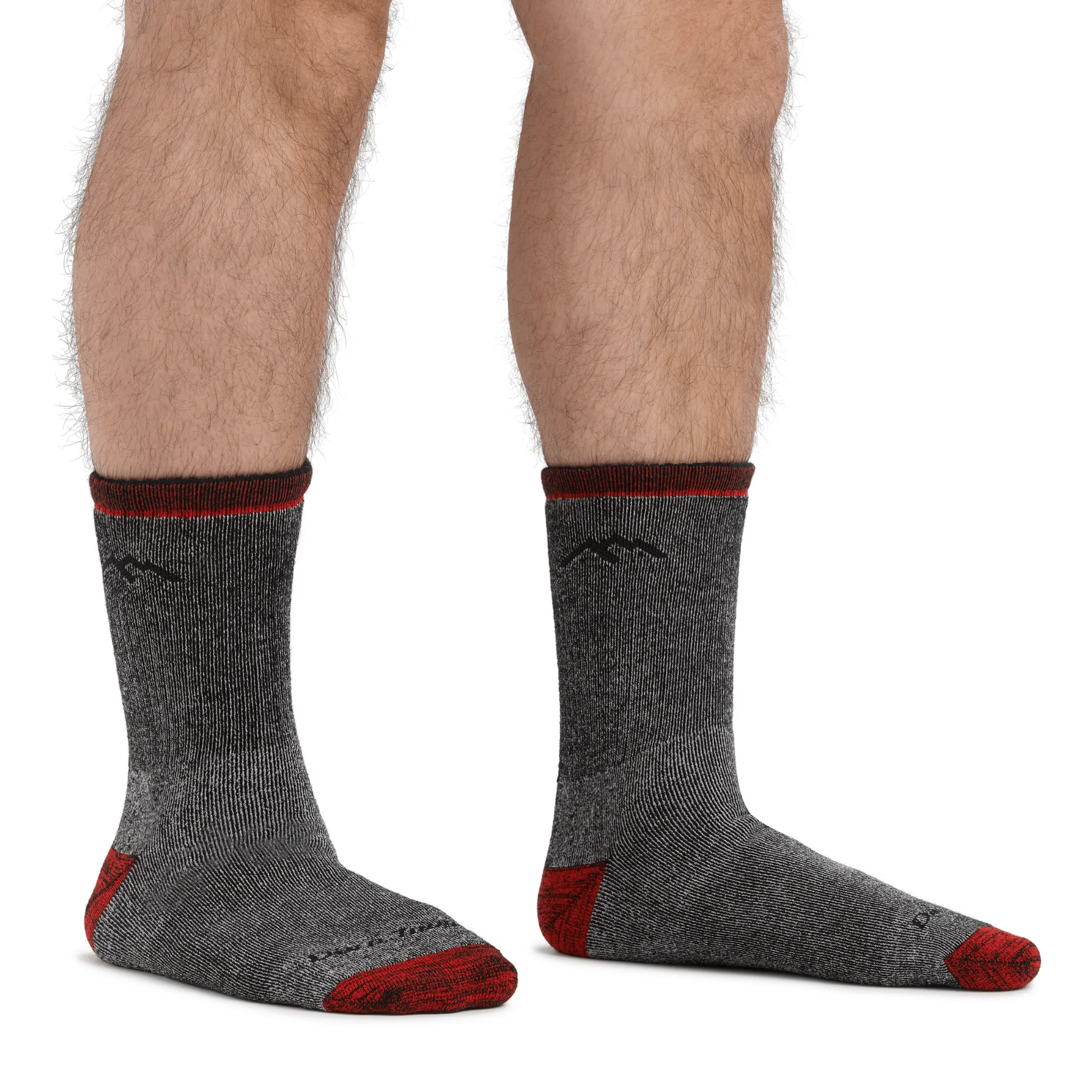 Darn Tough Men's Mountaineering Micro Crew Heavyweight with Full Cushion Hiking Sock - Smoke - Image 3