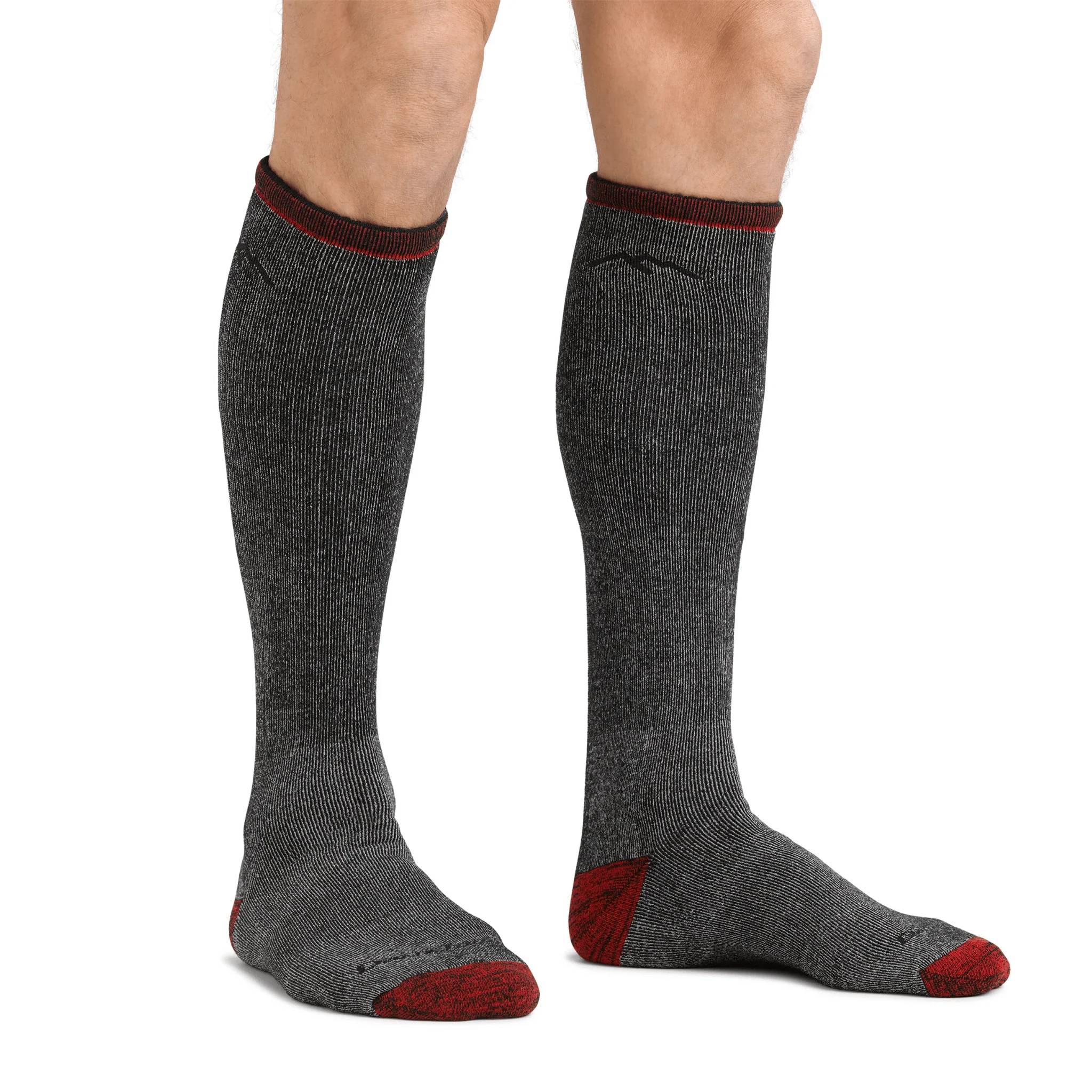 Darn Tough Men's Mountaineering Over-the-Calf Heavyweight with Full Cushion Hiking Sock - Smoke - Image 3