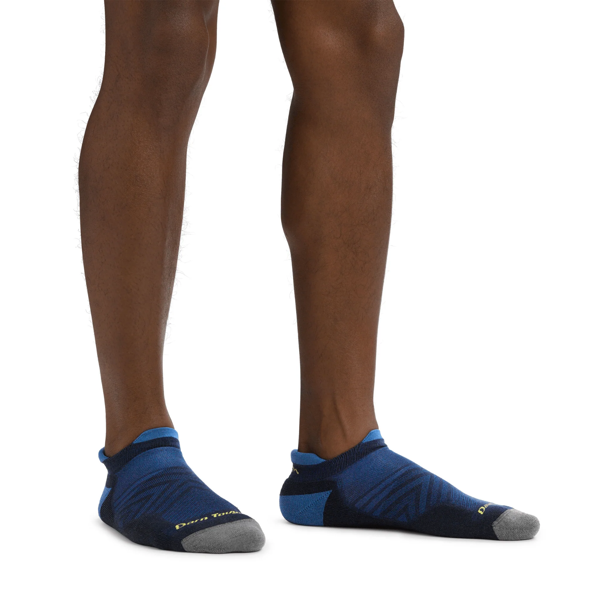 Darn Tough Men's Run No Show Tab Ultra-Lightweight Cushioned Socks - Eclipse - Image 3